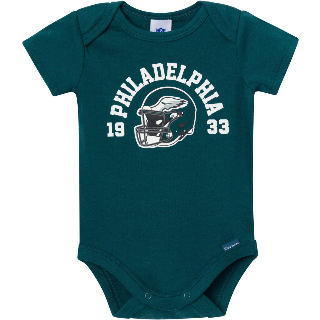 3-Pack Baby Boys Philidelphia Eagles Bodysuit Set NFL NFL 