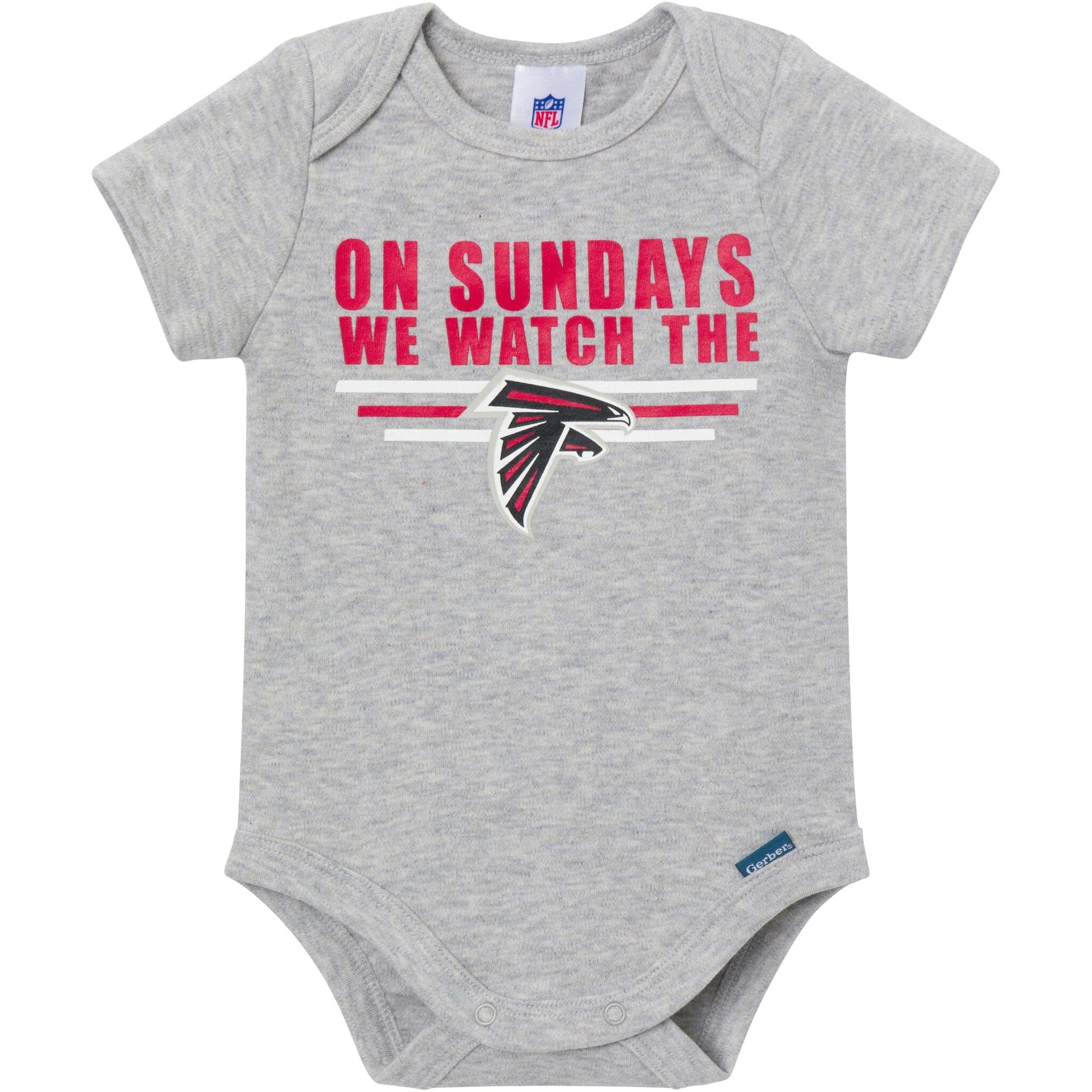 3-Pack Baby Boys Atlanta Falcons Bodysuit Set NFL NFL 