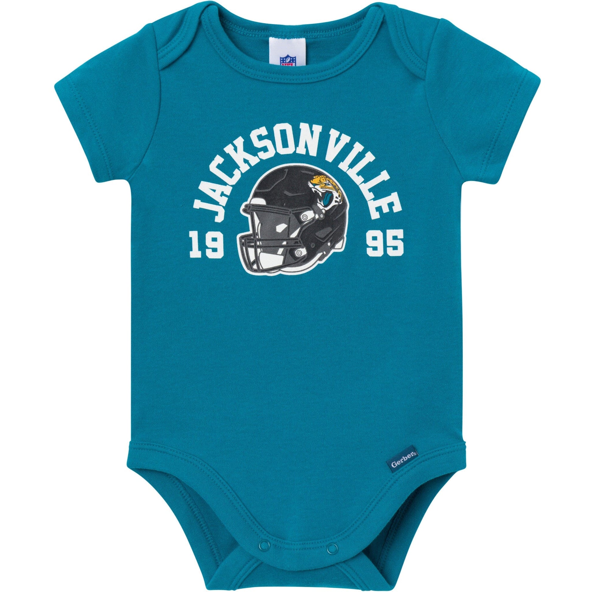 3-Pack Baby Boys Jacksonville Jaguars Bodysuit Set Onesies Bodysuits NFL 