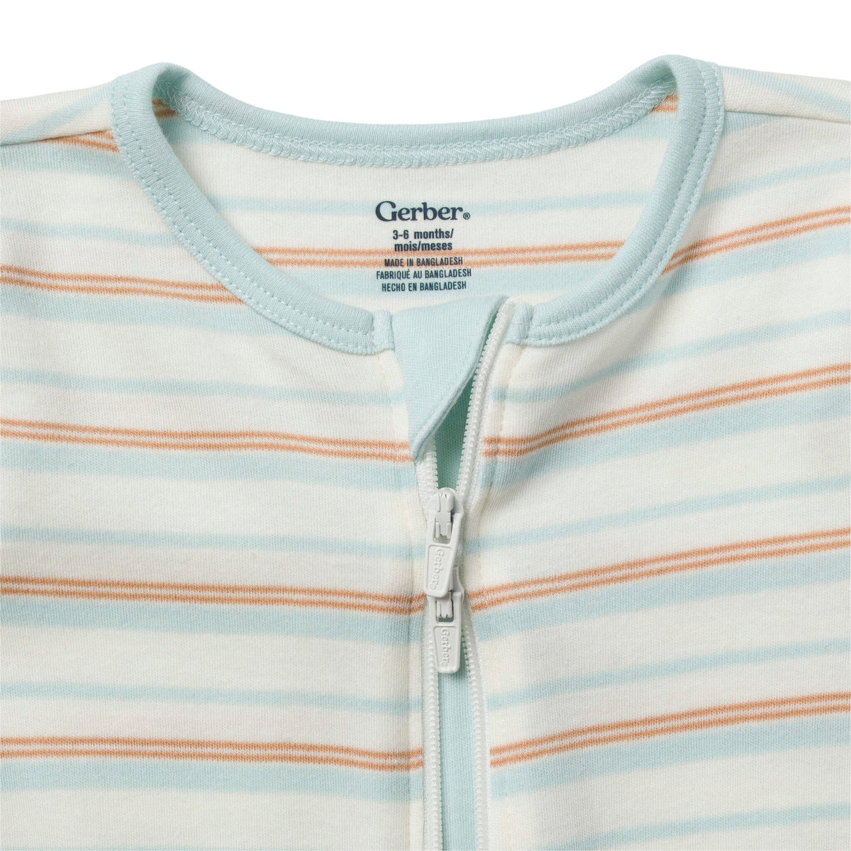 3-Pack Baby Boys Navy, Cream & Sage Sleep 'N Play Sleepwear Gerber® 