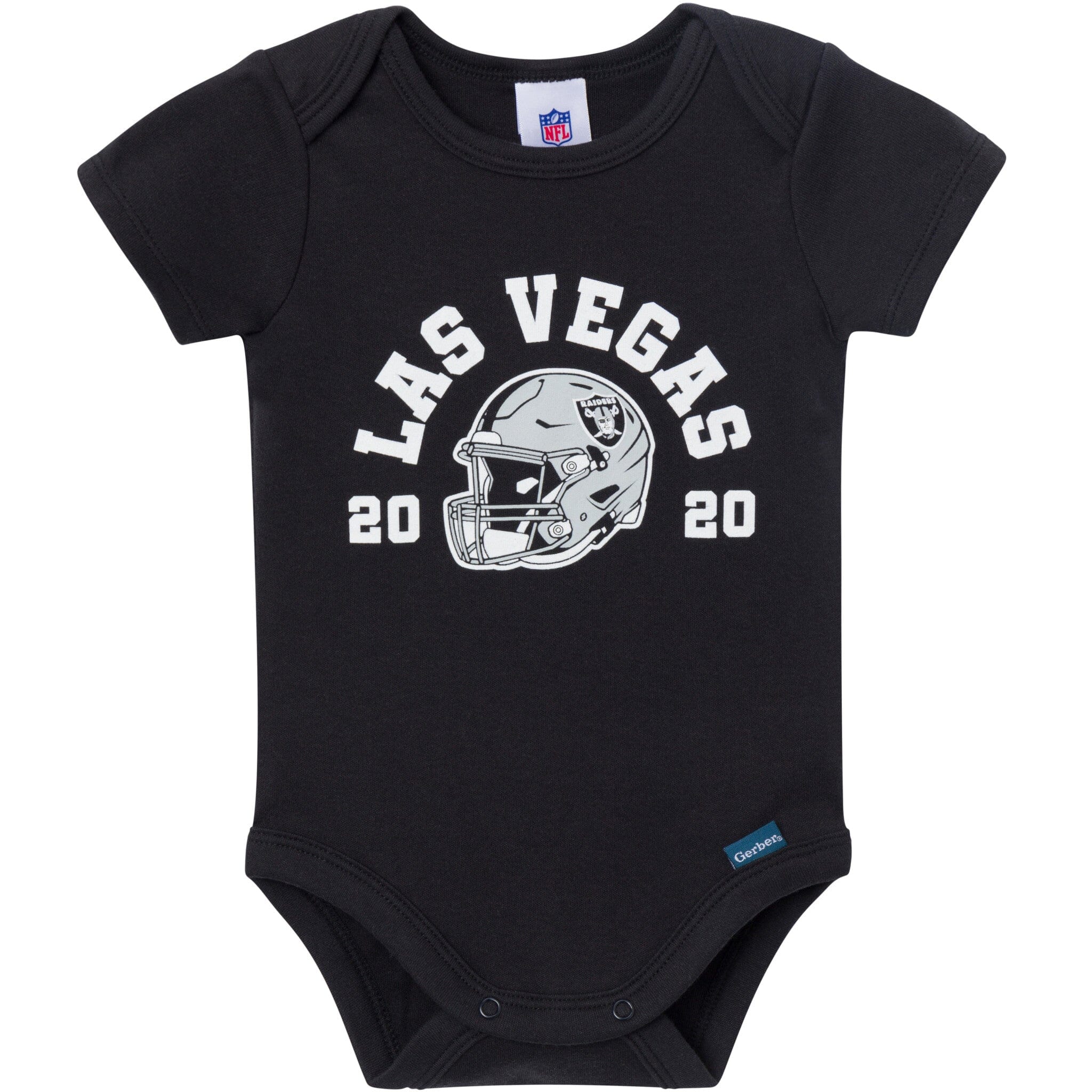 3-Pack Baby Boys Las Vegas Raiders Bodysuit Set Onesies Bodysuits NFL 