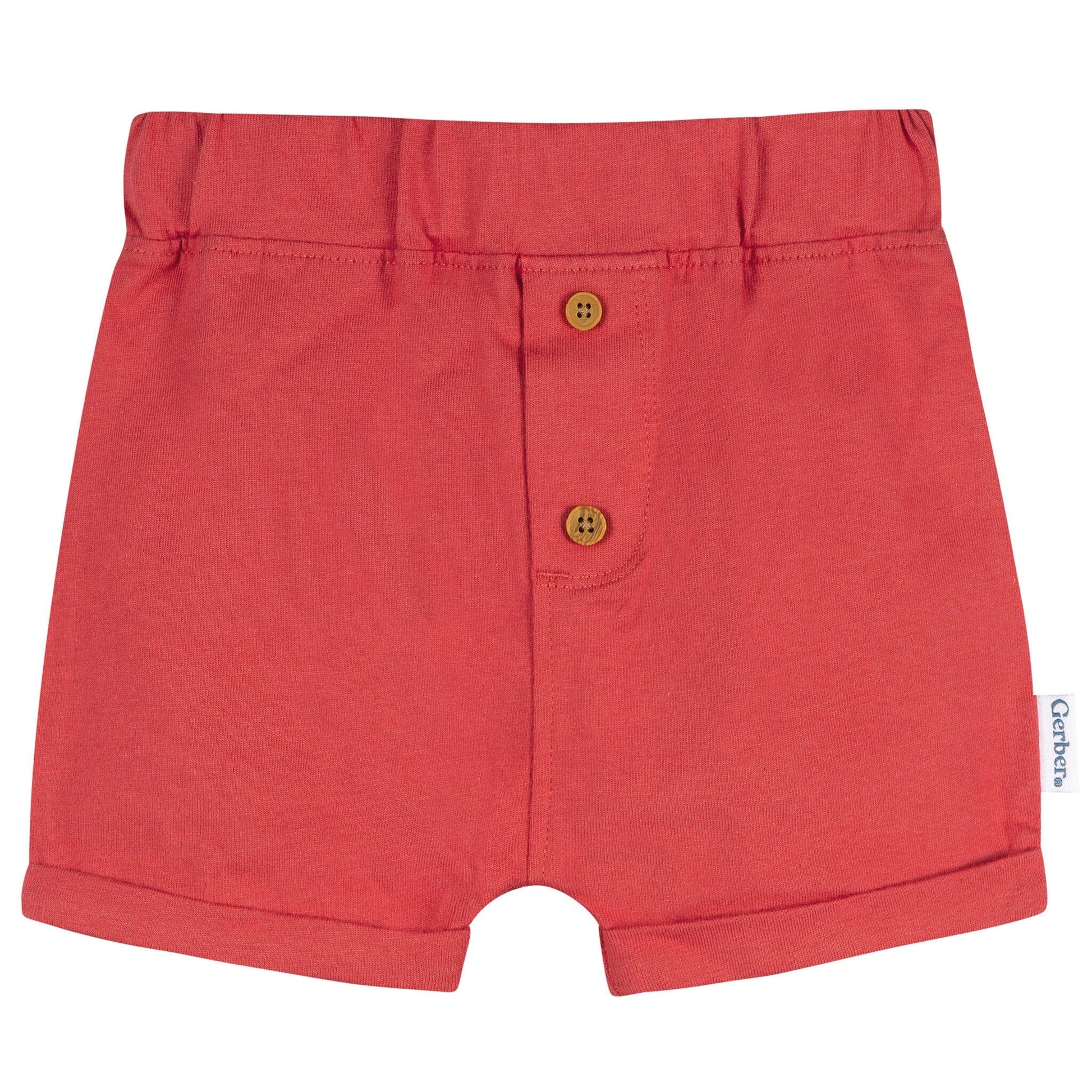 3-Pack Baby Boys Red, White & Blue Shorts Pants & Bottoms Gerber® 
