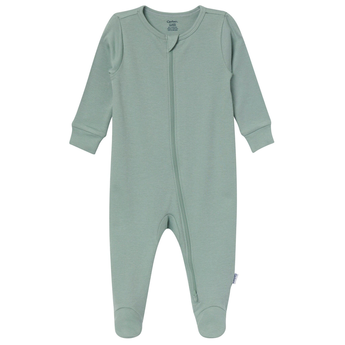 3-Pack Baby Girls Apricot, Rose & Sage Sleep 'N Play Sleepwear Gerber® 