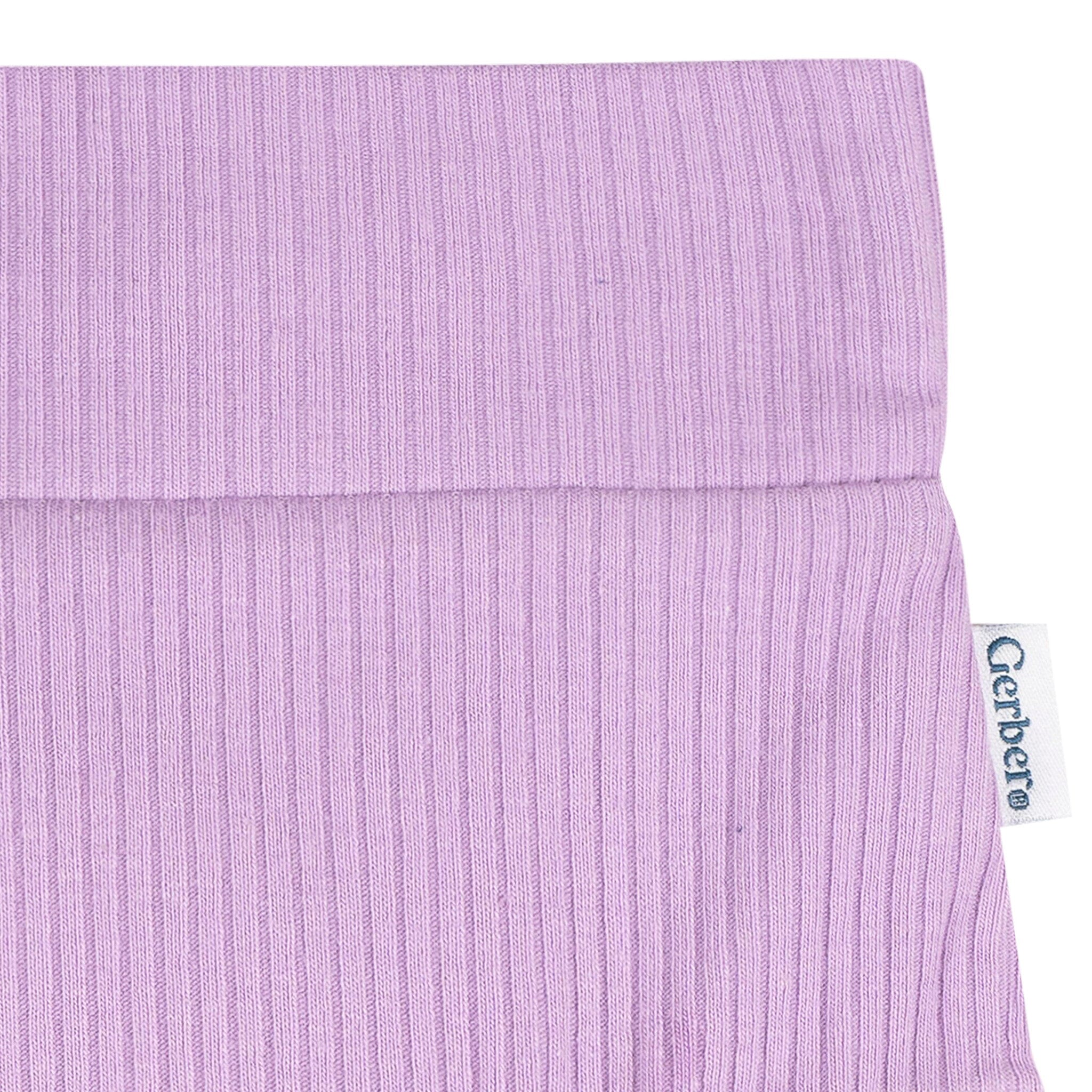 3-Pack Baby Girls Aqua, Gray & Purple Bubble Shorts Pants & Bottoms Gerber® 