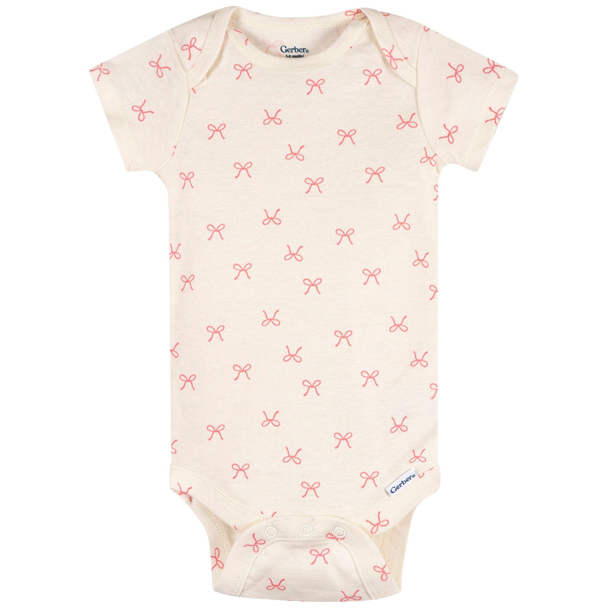 3-Pack Baby Girls Dream Come True Short Sleeve Onesies® Bodysuits Onesies Bodysuits Gerber® 