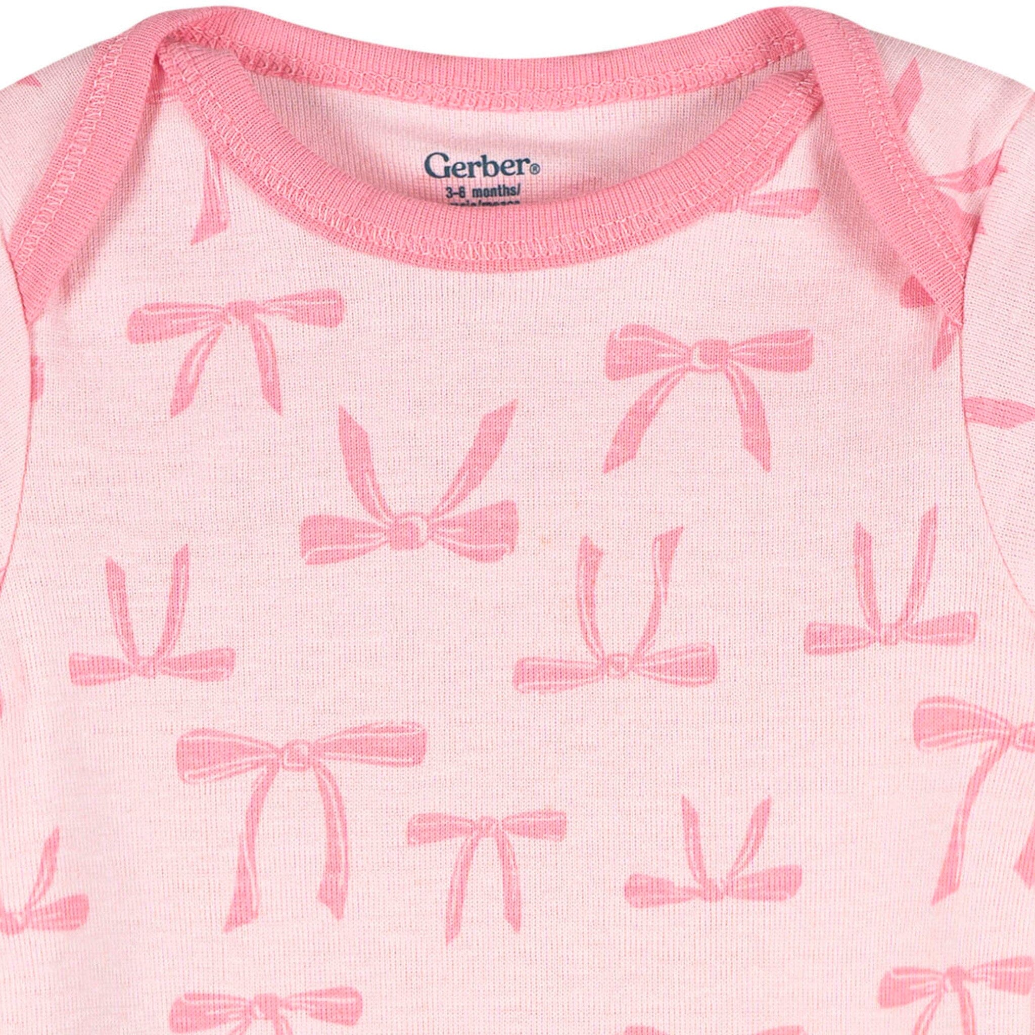 3-Pack Baby Girls Dream Come True Short Sleeve Onesies® Bodysuits Onesies Bodysuits Gerber® 