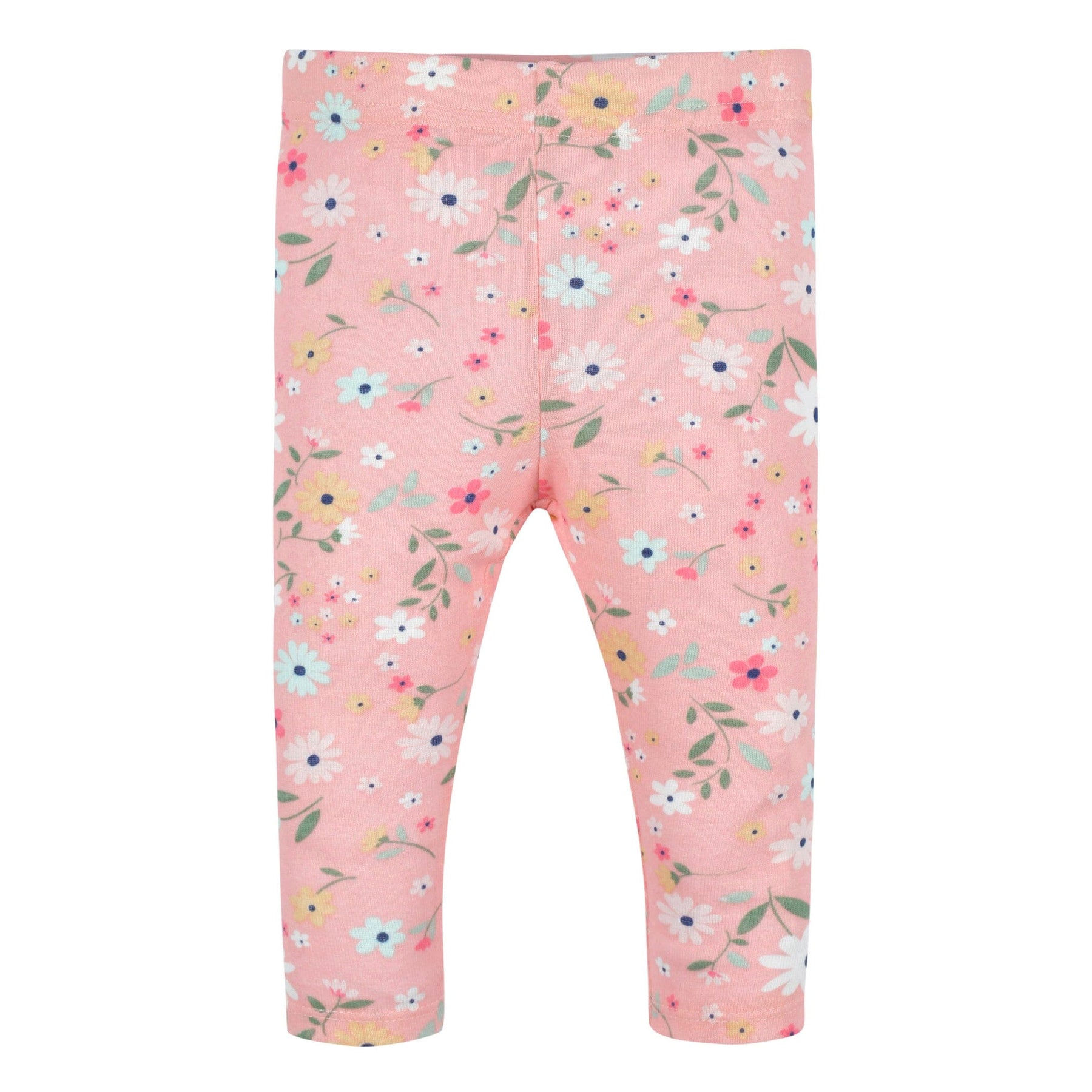 Children's Fox Floral Leggings - Little Girl Pants – Little English