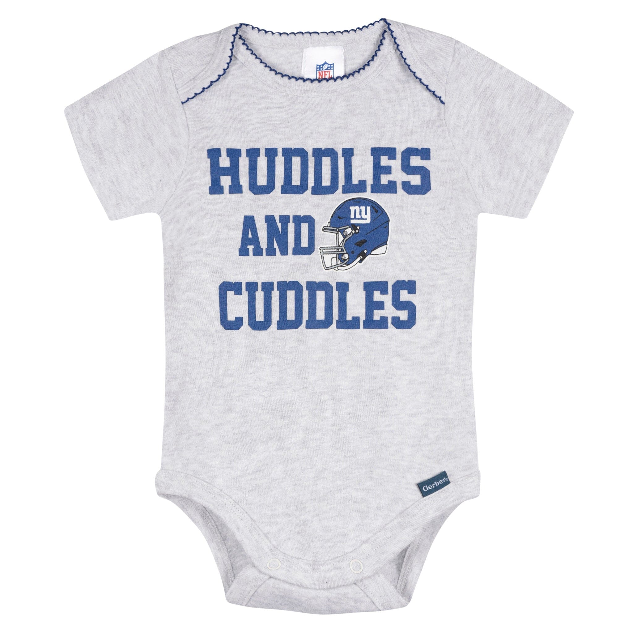 3-Pack Baby Girls New York Giants Bodysuit Set Onesies Bodysuits NFL 