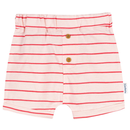 3-Pack Baby Girls Pink Knit Shorts