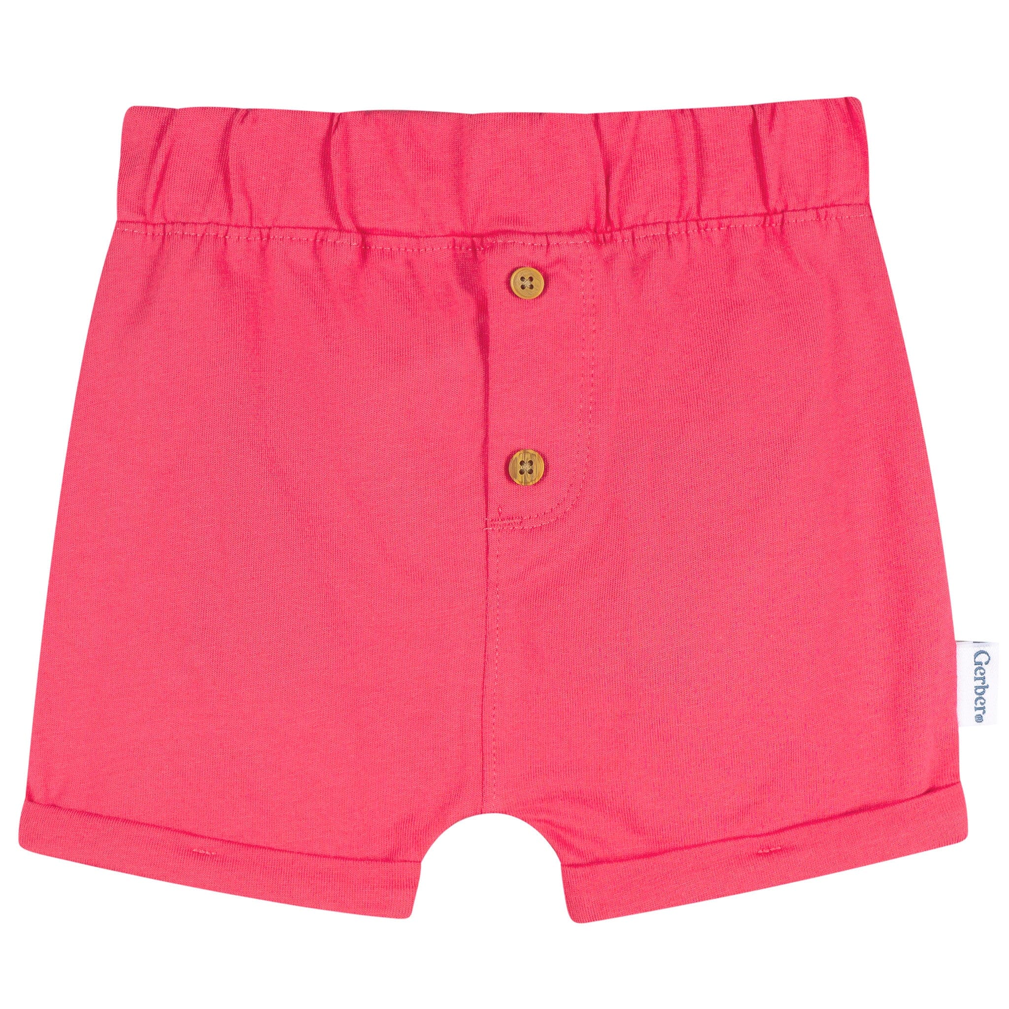 3-Pack Baby Girls Pink Shorts Pants & Bottoms Gerber® 