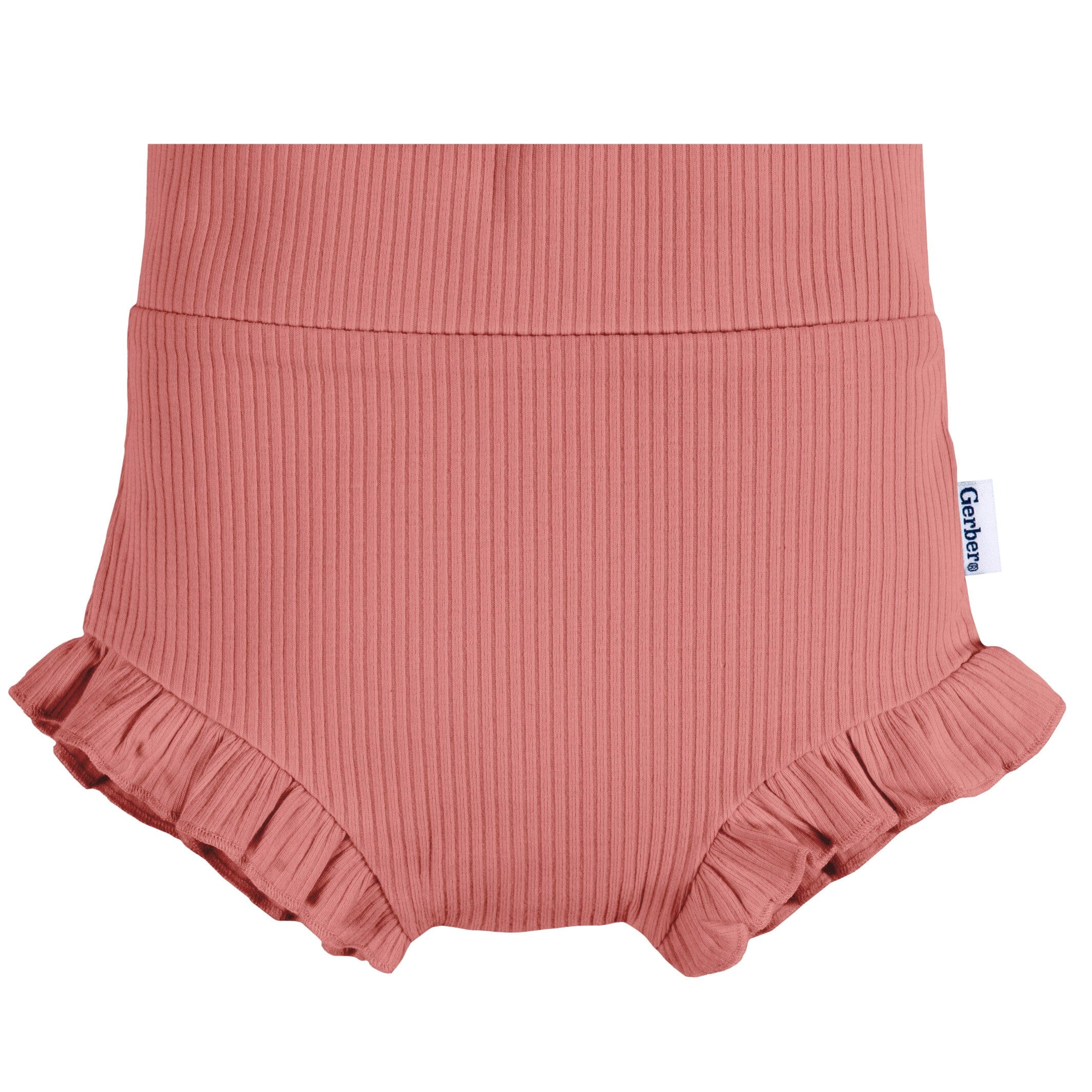 3-Pack Baby Girls Pinks/Oatmeal Bubble Short
