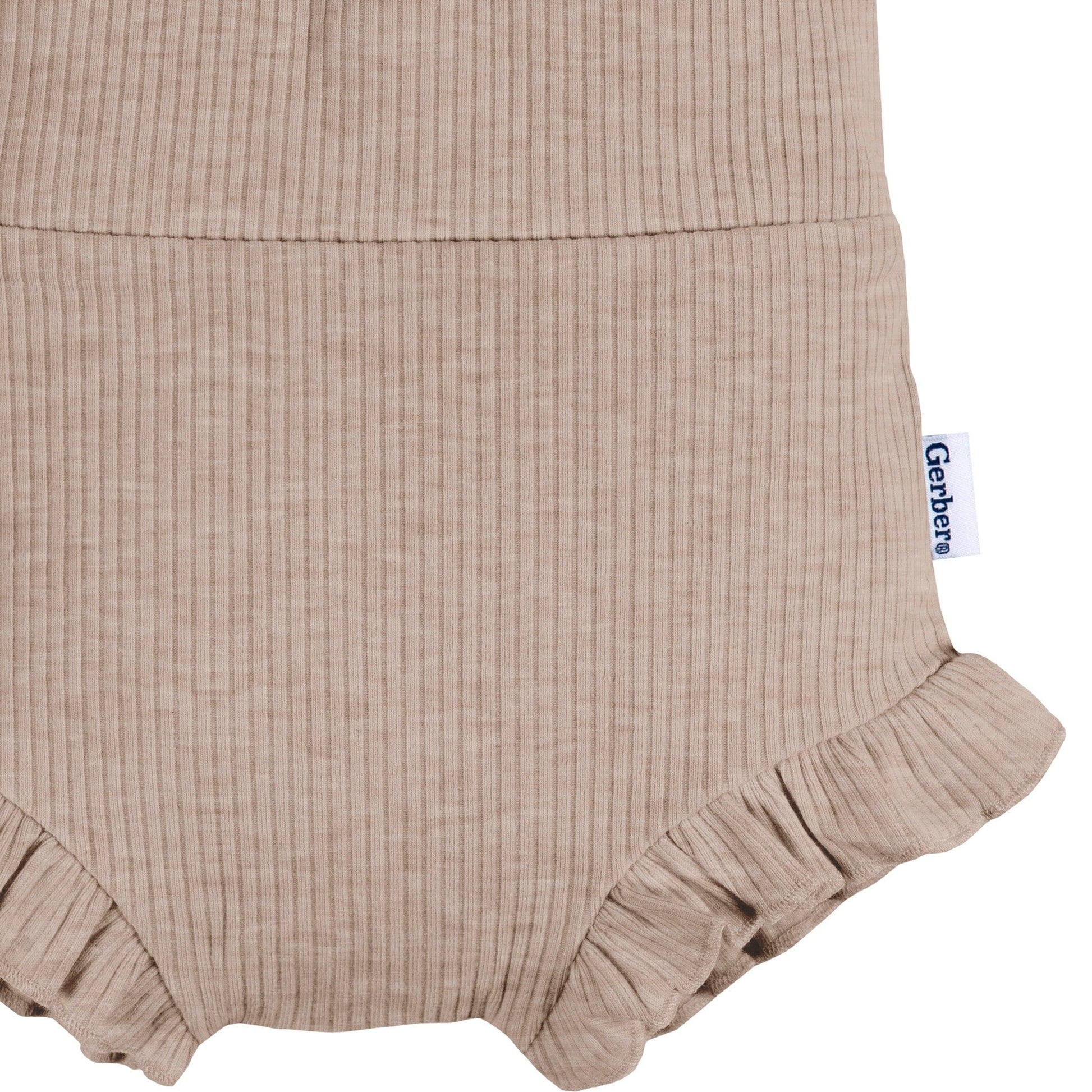 3-Pack Baby Girls Pinks/Oatmeal Bubble Short