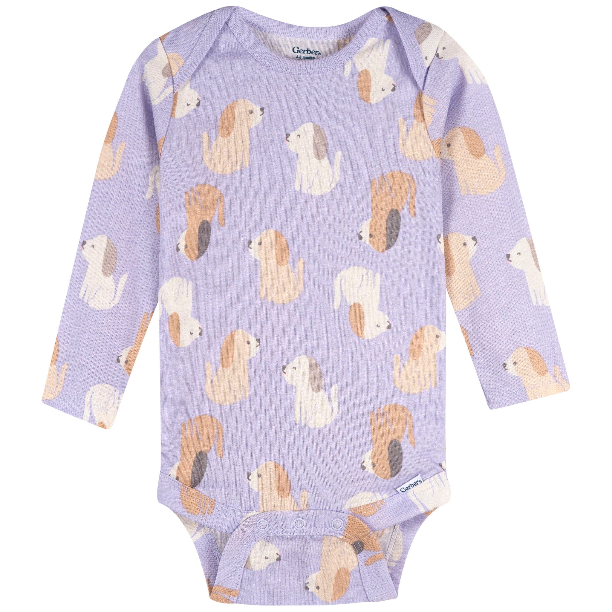 3-Pack Baby Girls Sweetie Long Sleeve Onesies® Bodysuits onesies Gerber® 