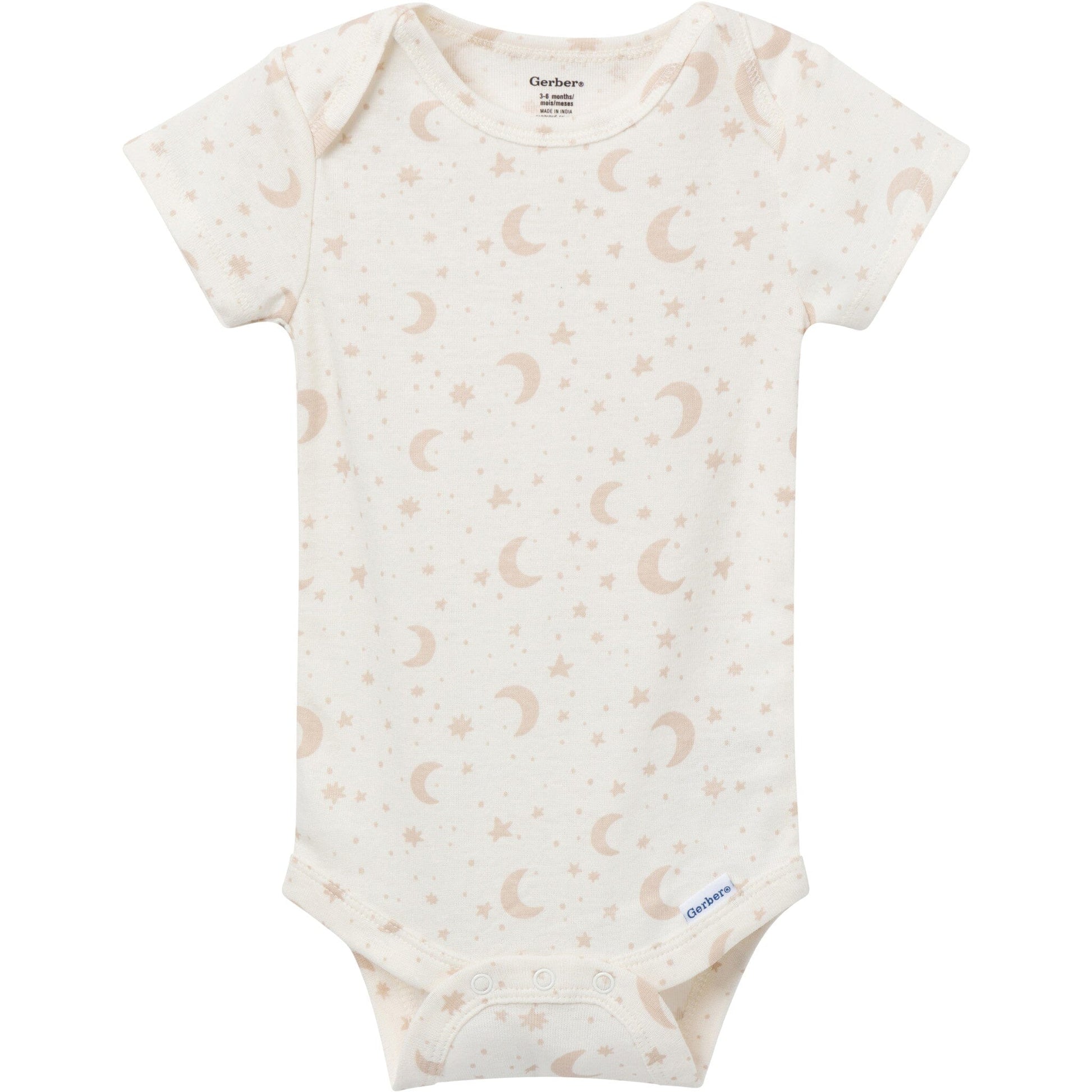 3-Pack Baby Neutral Hot Air Balloon Adventure Short Sleeve Onesies® Bodysuits Onesies Bodysuits Gerber® 