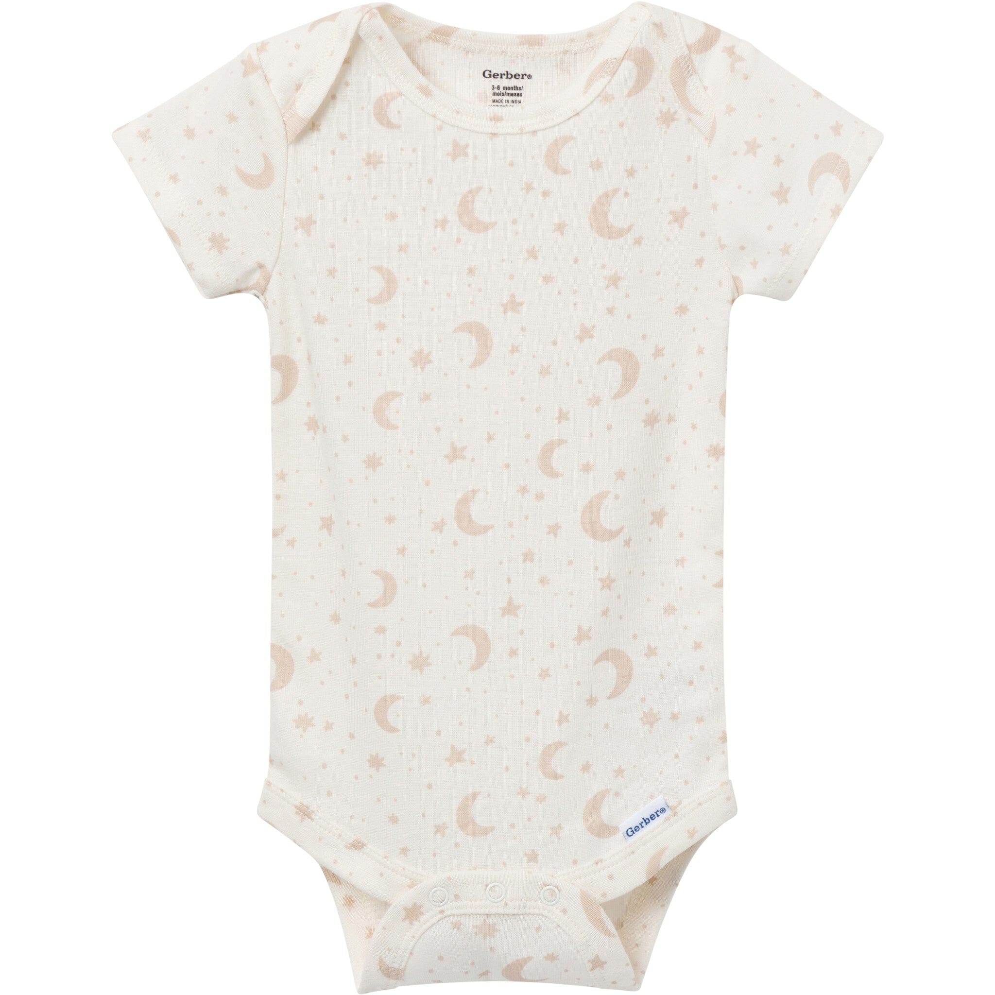3-Pack Baby Neutral Hot Air Balloon Adventure Short Sleeve Onesies® Bodysuits Onesies Bodysuits Gerber® 
