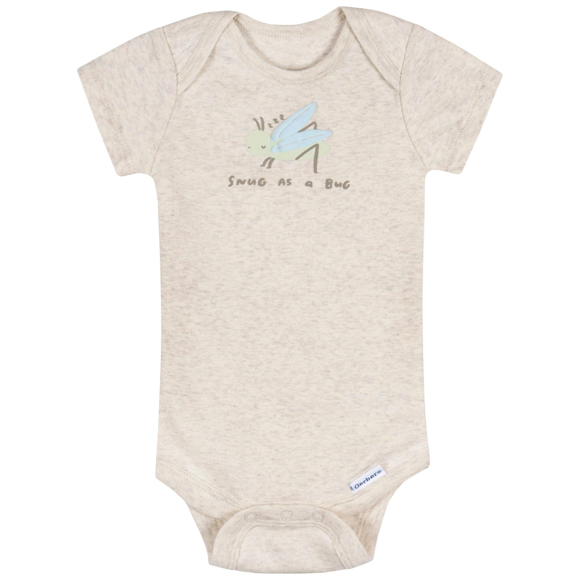 3-Pack Baby Neutral Park Life Short Sleeve Onesies® Bodysuits Onesies Bodysuits Gerber® 