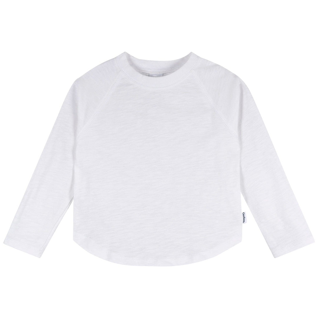 3-Pack Infant & Toddler Boys Black/White/Grey Long Sleeve Shirts Tops Gerber® 