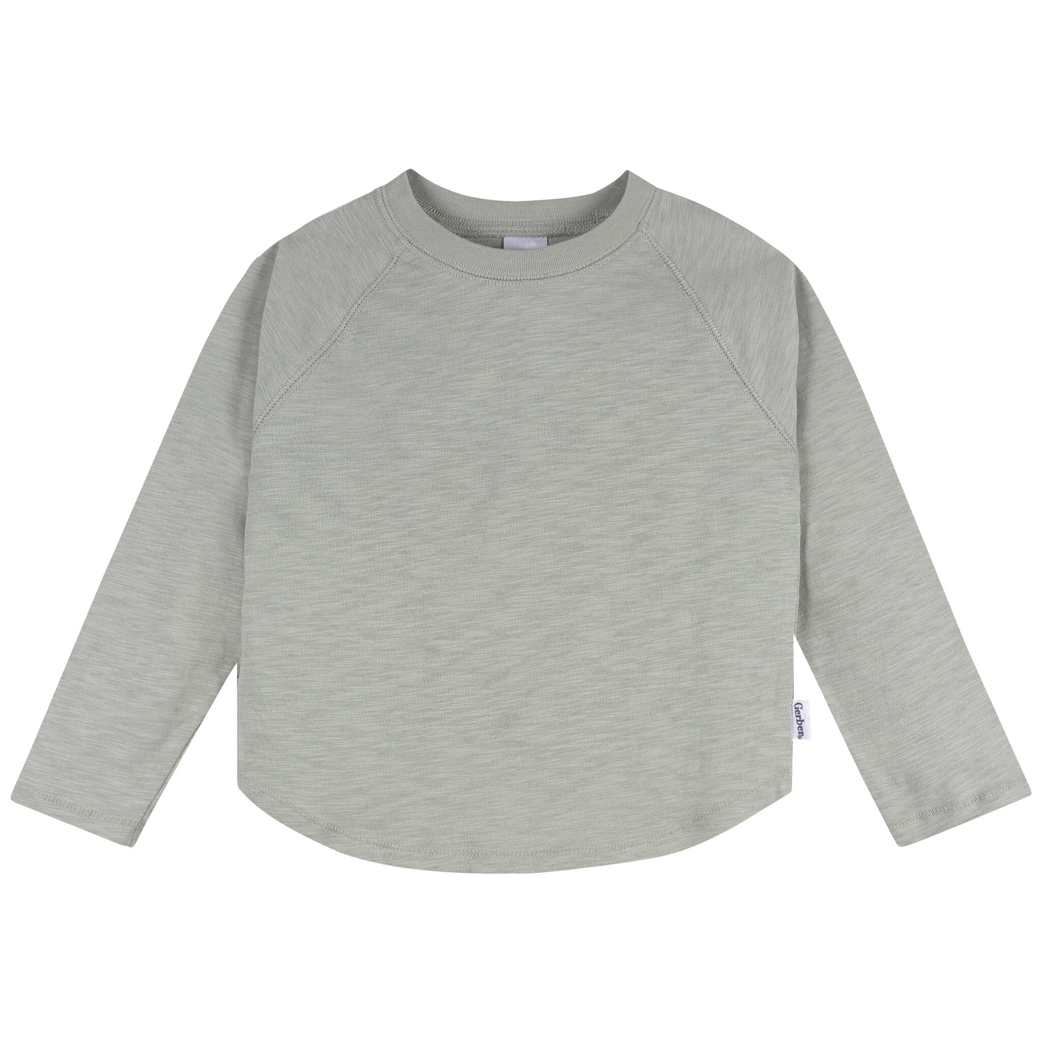 3-Pack Infant & Toddler Boys Green/Brown/Oatmeal Long Sleeve Shirts Tops Gerber® 