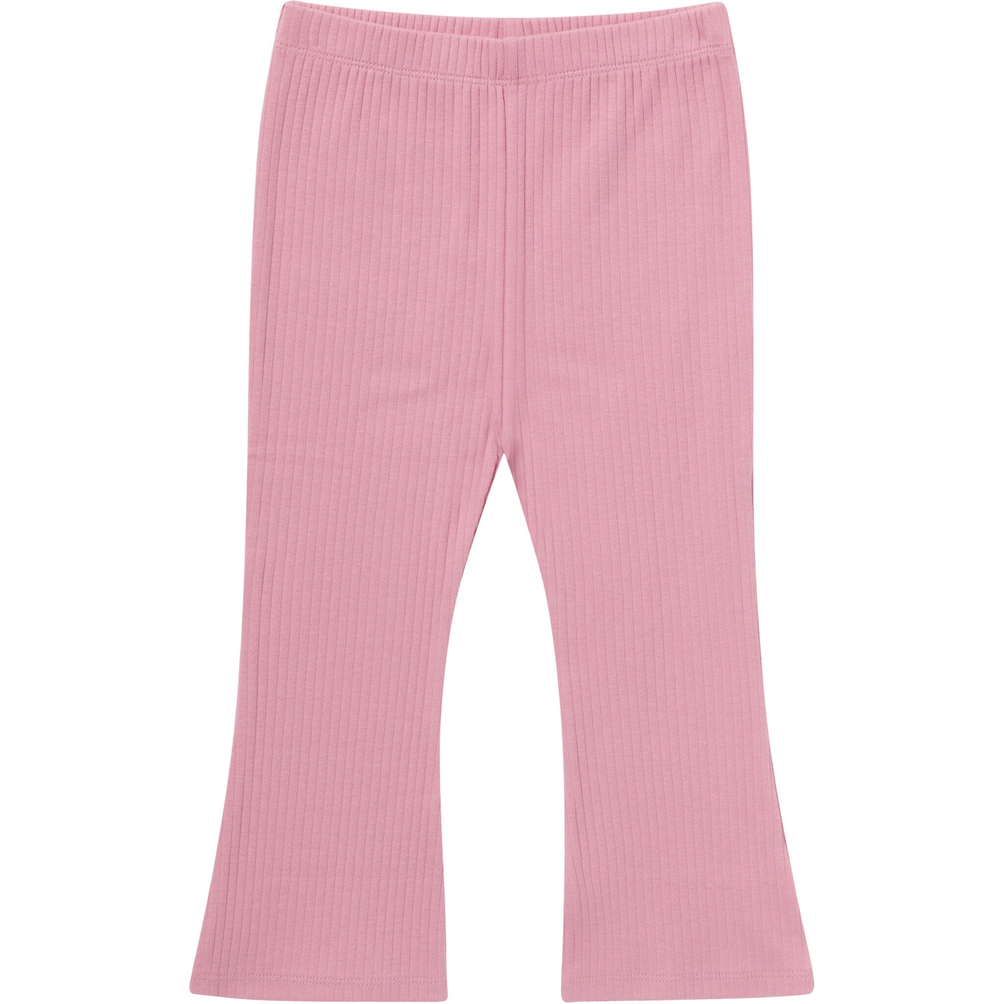 3-Pack Infant & Toddler Girls Gray and Pink Textured Flare Leggings bottoms Gerber® 