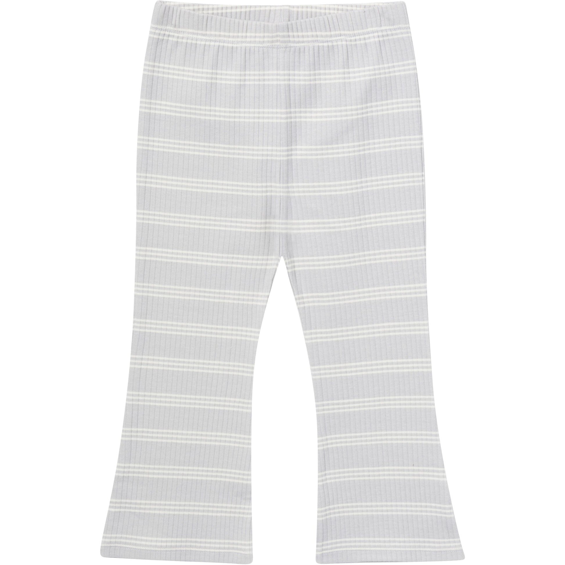 3-Pack Infant & Toddler Girls Gray and Pink Textured Flare Leggings bottoms Gerber® 