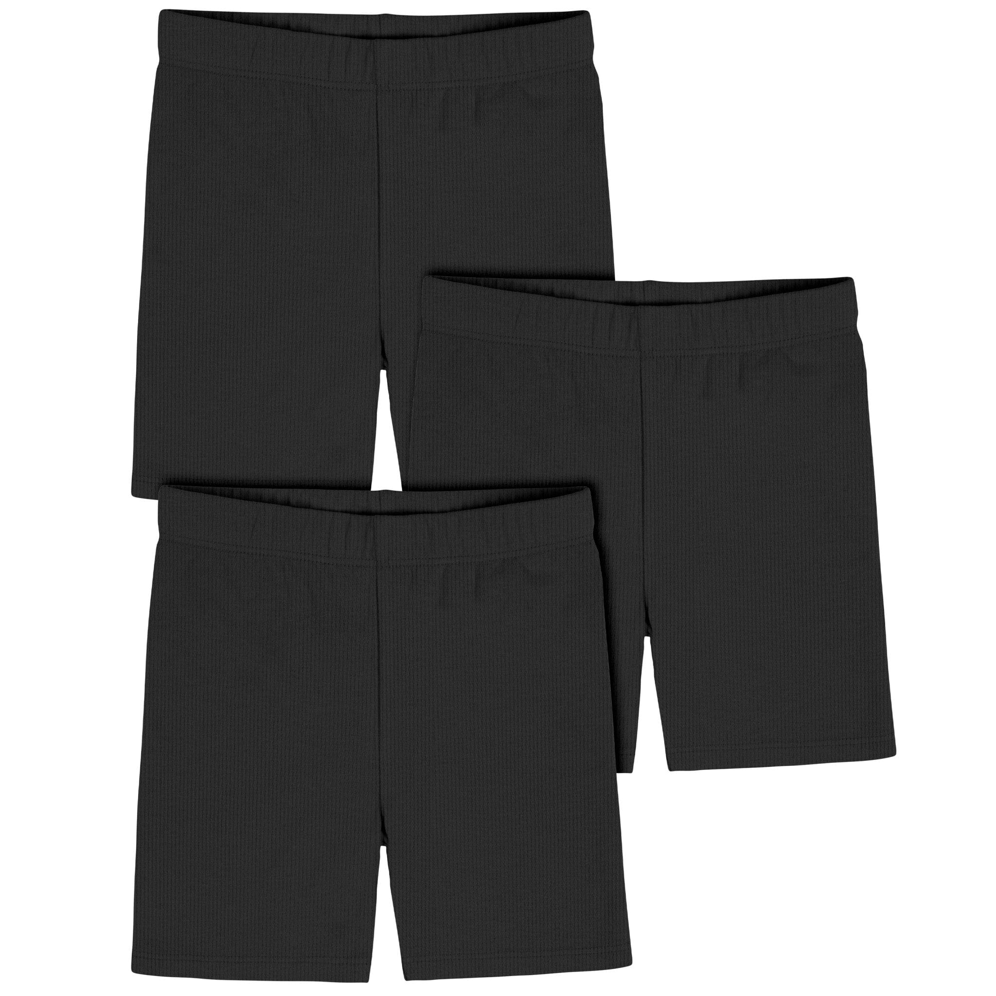 3-Pack Toddler Girls Black Bike Short Pants & Bottoms Gerber® 