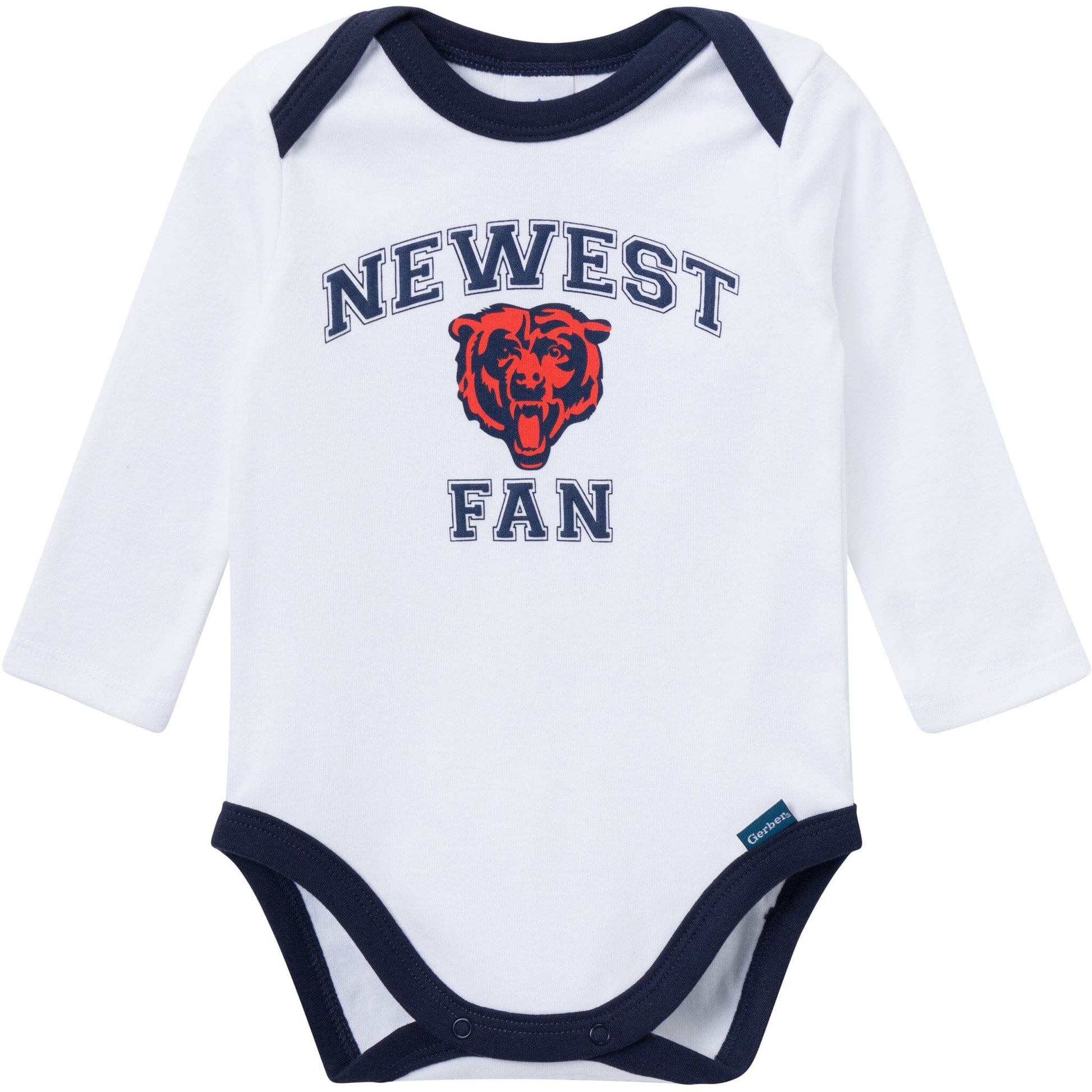 3-Piece Baby Boys Chicago Bears Bodysuit, Active Pant and Cap Outfits & Sets NFL 