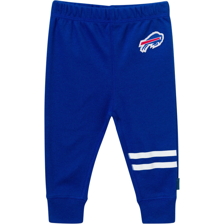 3-Piece Baby Boys Buffalo Bills Bodysuit, Active Pant and Cap Outfits & Sets NFL 