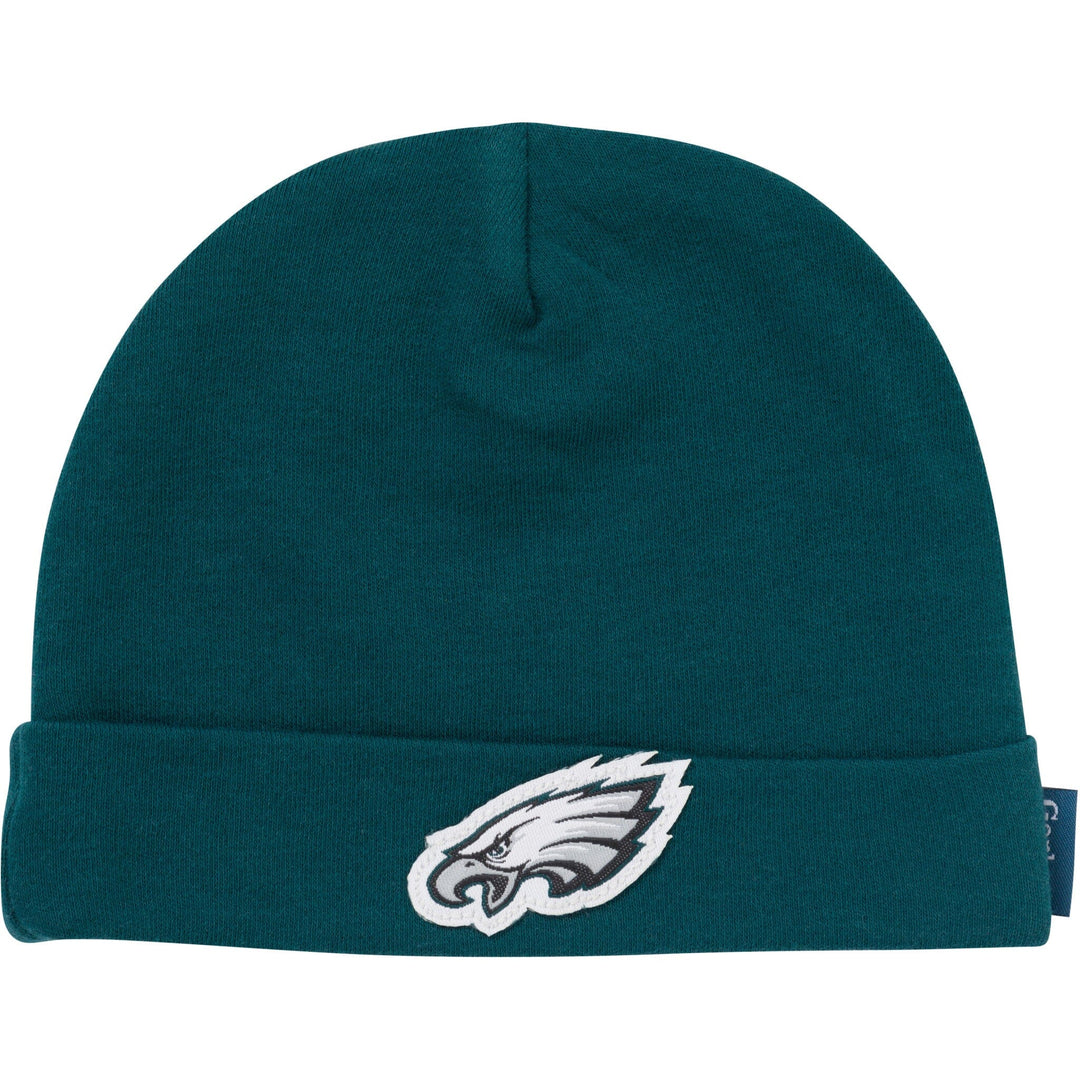 3-Piece Baby Boys Philidelphia Eagles Bodysuit, Active Pant and Cap Outfits & Sets NFL 