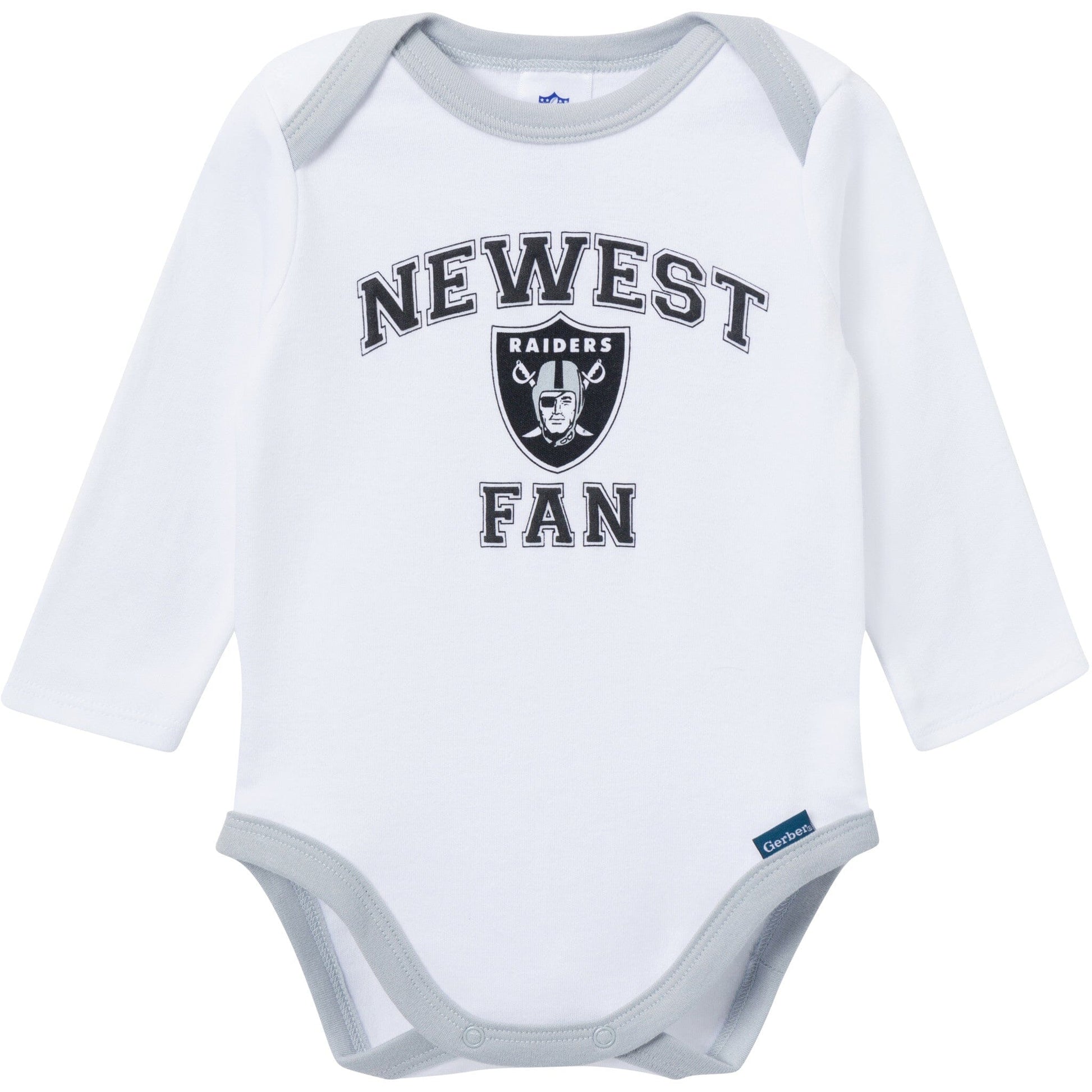 3-Piece Baby Boys Las Vegas Raiders Bodysuit, Active Pant and Cap Outfits & Sets NFL 