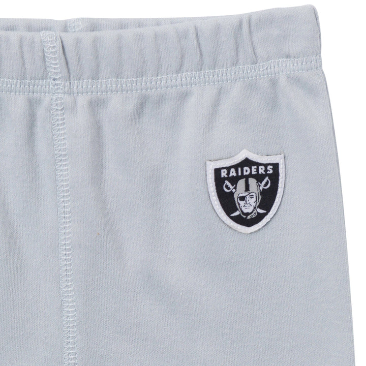 3-Piece Baby Boys Las Vegas Raiders Bodysuit, Active Pant and Cap Outfits & Sets NFL 
