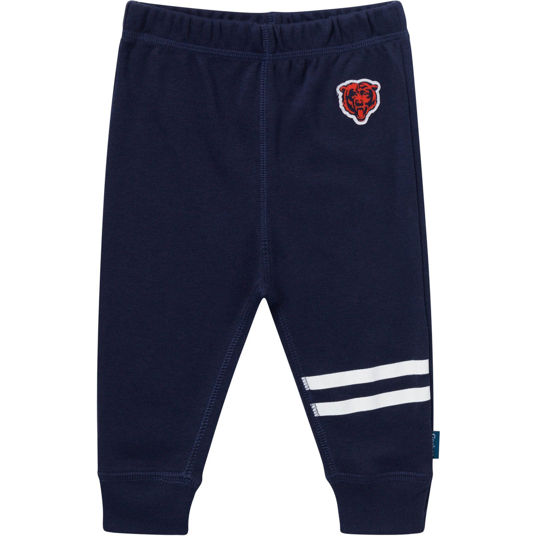 3-Piece Baby Girls Chicago Bears Bodysuit, Pants & Headband Set Outfits & Sets NFL 