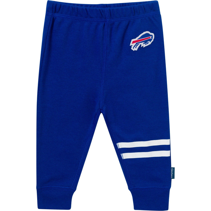 3-Piece Baby Girls Buffalo Bills Bodysuit, Pants & Headband Set Outfits & Sets NFL 