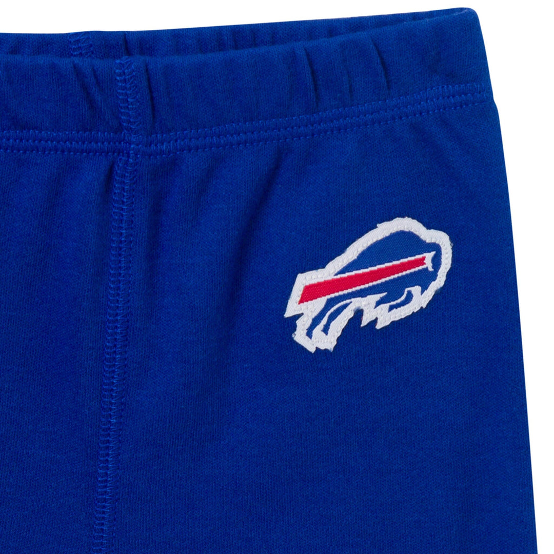 3-Piece Baby Girls Buffalo Bills Bodysuit, Pants & Headband Set Outfits & Sets NFL 