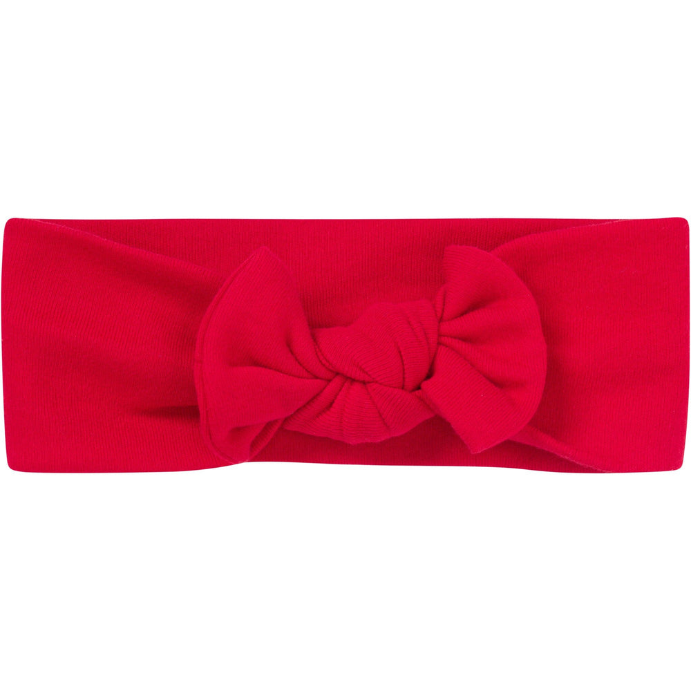 3-Piece Baby Girls Kansas City Chiefs Bodysuit, Pants & Headband Set Outfits & Sets NFL 