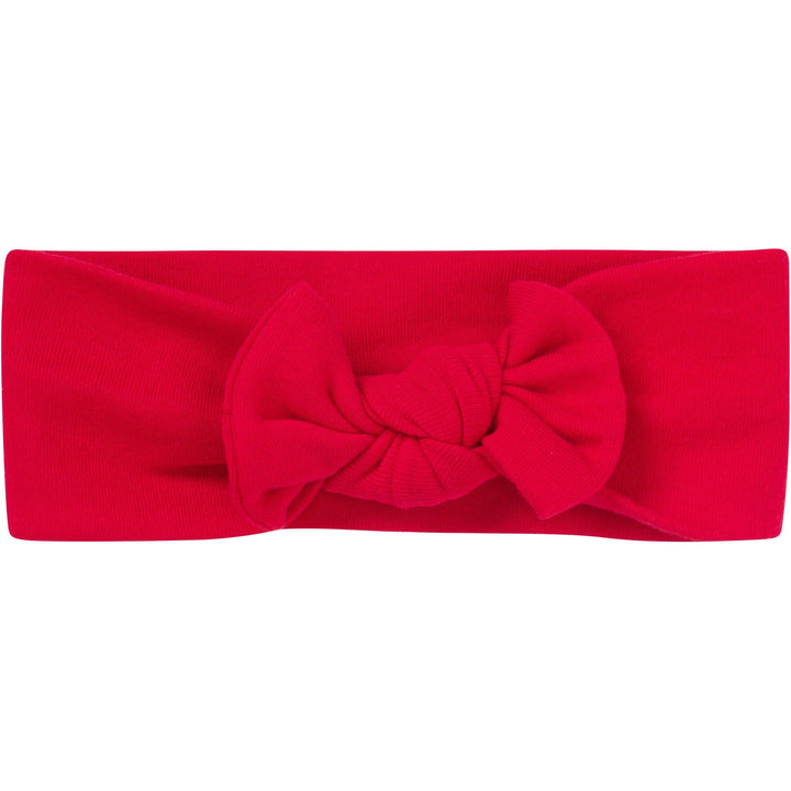 3-Piece Baby Girls Kansas City Chiefs Bodysuit, Pants & Headband Set Outfits & Sets NFL 