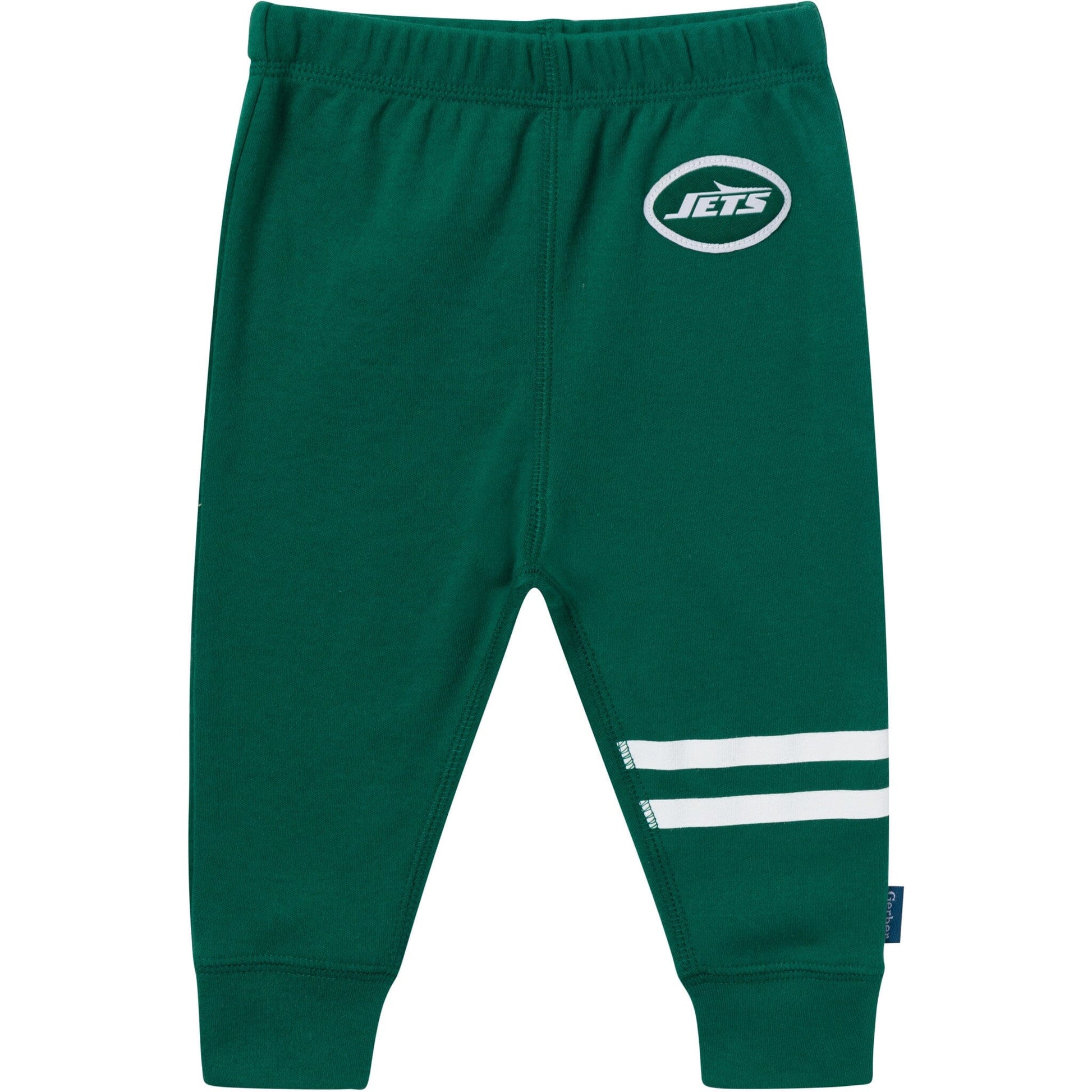 3-Piece Baby Girls New York Jets Bodysuit, Pants & Headband Set Outfits & Sets NFL 