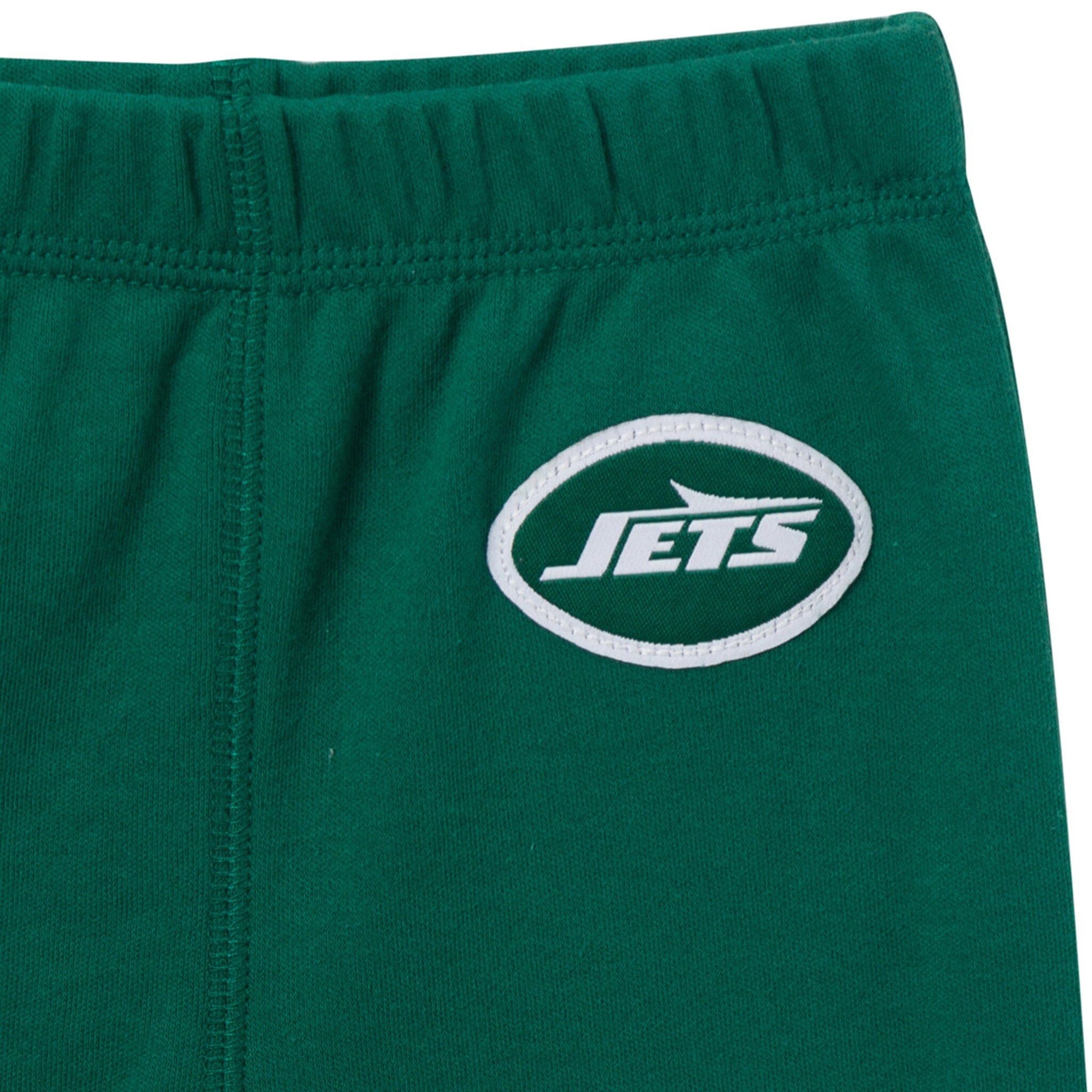 3-Piece Baby Girls New York Jets Bodysuit, Pants & Headband Set Outfits & Sets NFL 