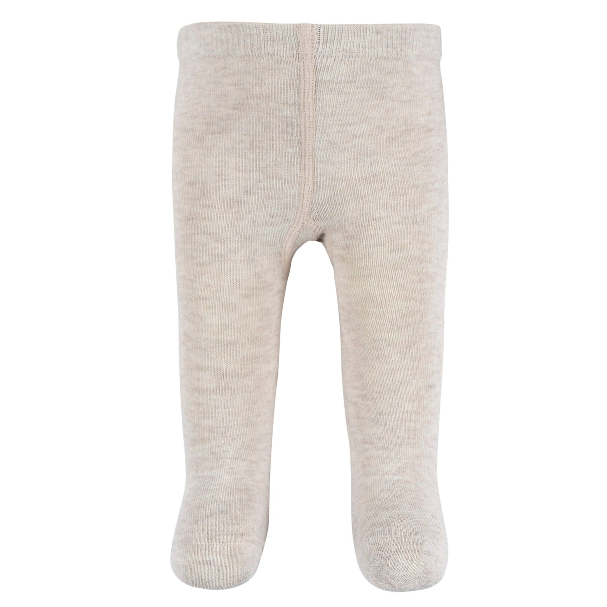 3-Piece Baby Girls Light Grey Heather Tights