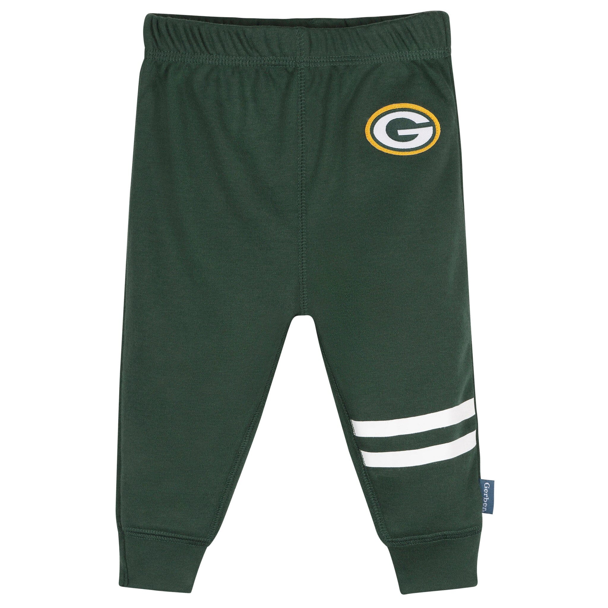 3-Piece Baby Girls Green Bay Packers Bodysuit, Pants & Headband Set Outfits & Sets NFL 