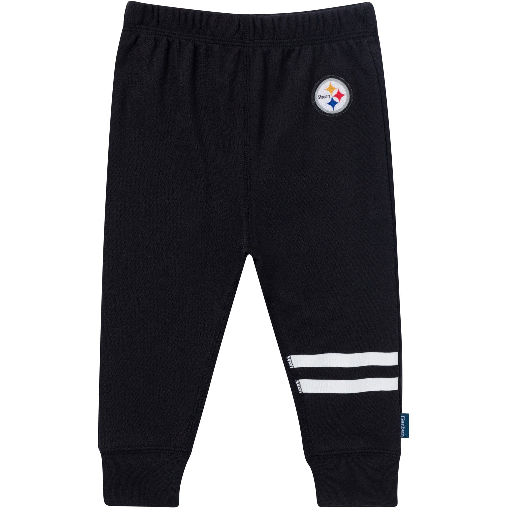 3-Piece Baby Girls Pittsburgh Steelers Bodysuit, Pants & Headband Set Outfits & Sets NFL 
