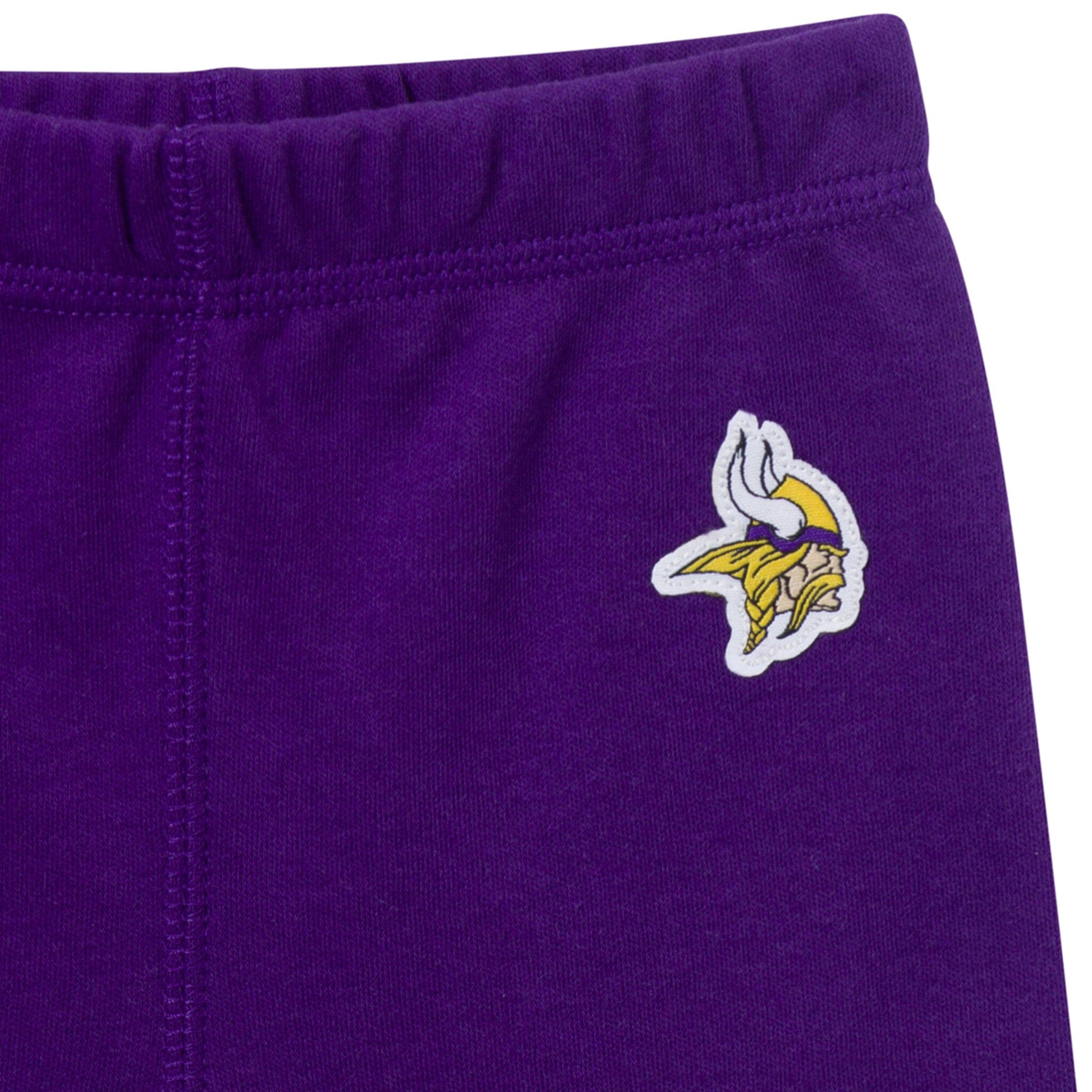 3-Piece Baby Girls Minnesota Vikings Bodysuit, Pants & Headband Set Outfits & Sets NFL 