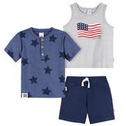 3-Piece Baby & Toddler Boys Chasing Waves T-Shirts & Shorts Outfits & Sets Gerber® 