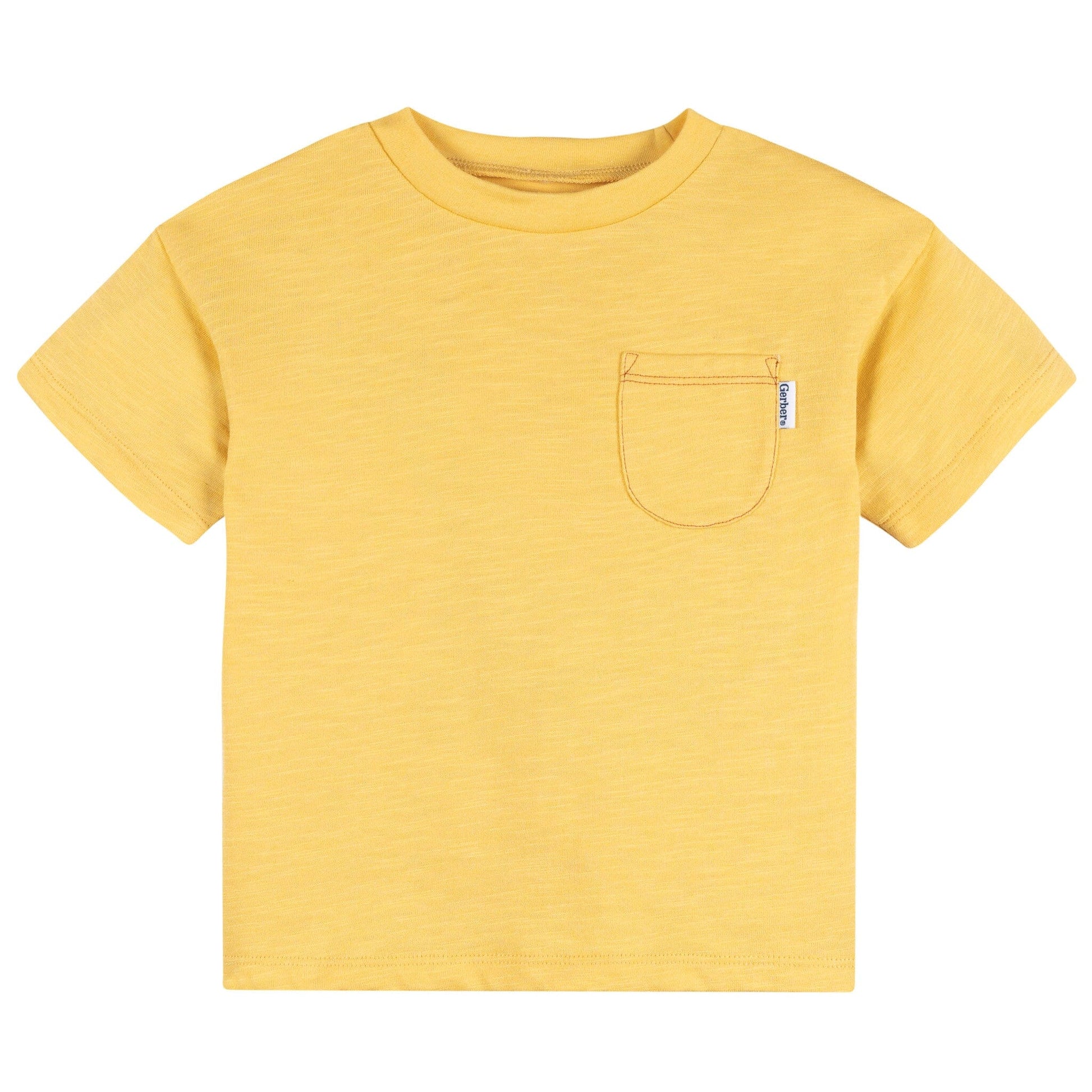 3-Piece Infant & Toddler Boys Awesome Yellow T-Shirts & Shorts Outfits & Sets Gerber® 