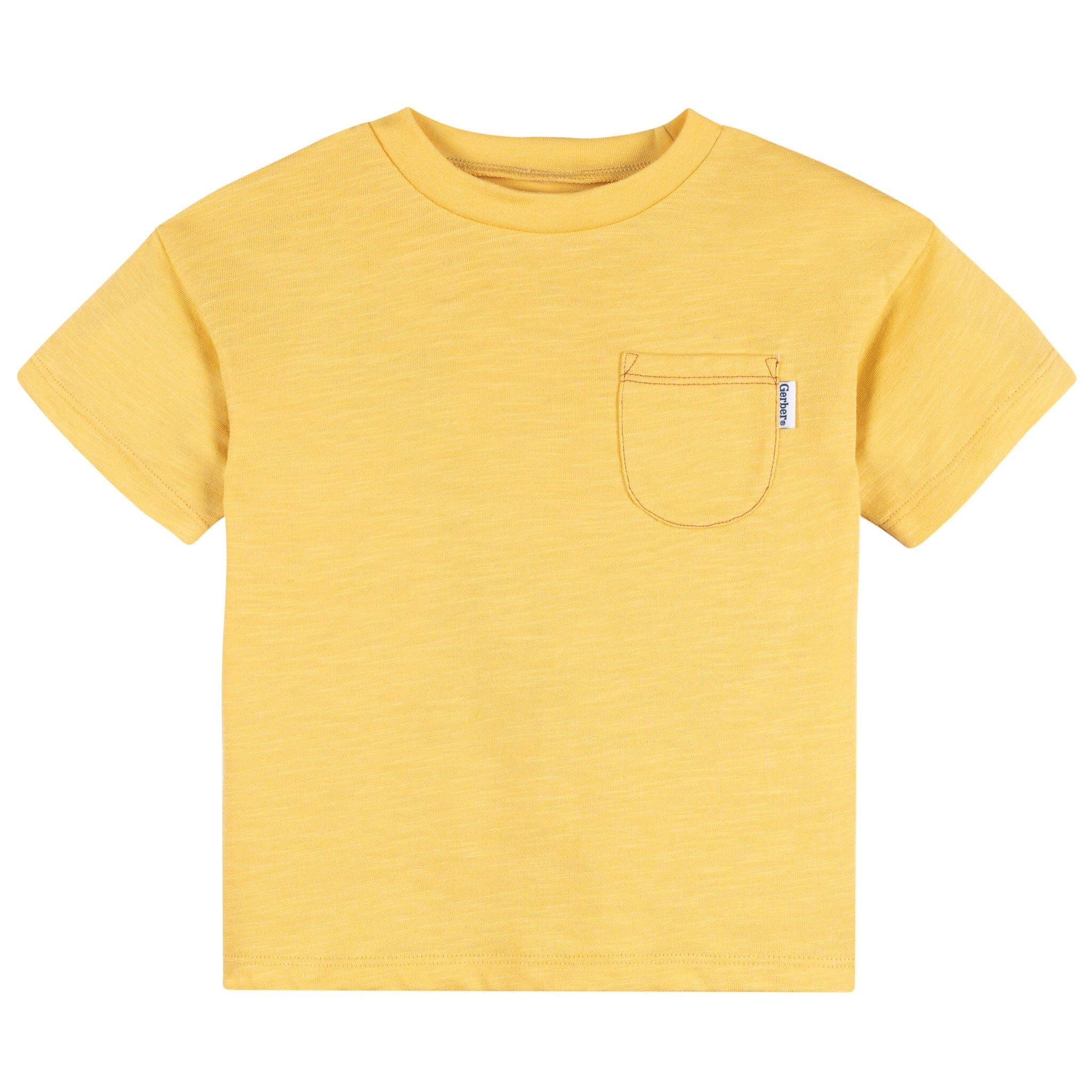 3-Piece Infant & Toddler Boys Awesome Yellow T-Shirts & Shorts Outfits & Sets Gerber® 