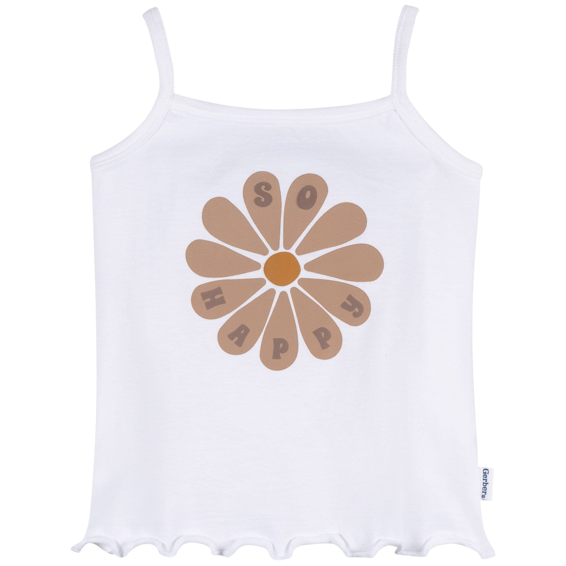 3-Piece Infant & Toddler Girls Daisy Sunshine T-Shirts & Shorts Outfits & Sets Gerber® 
