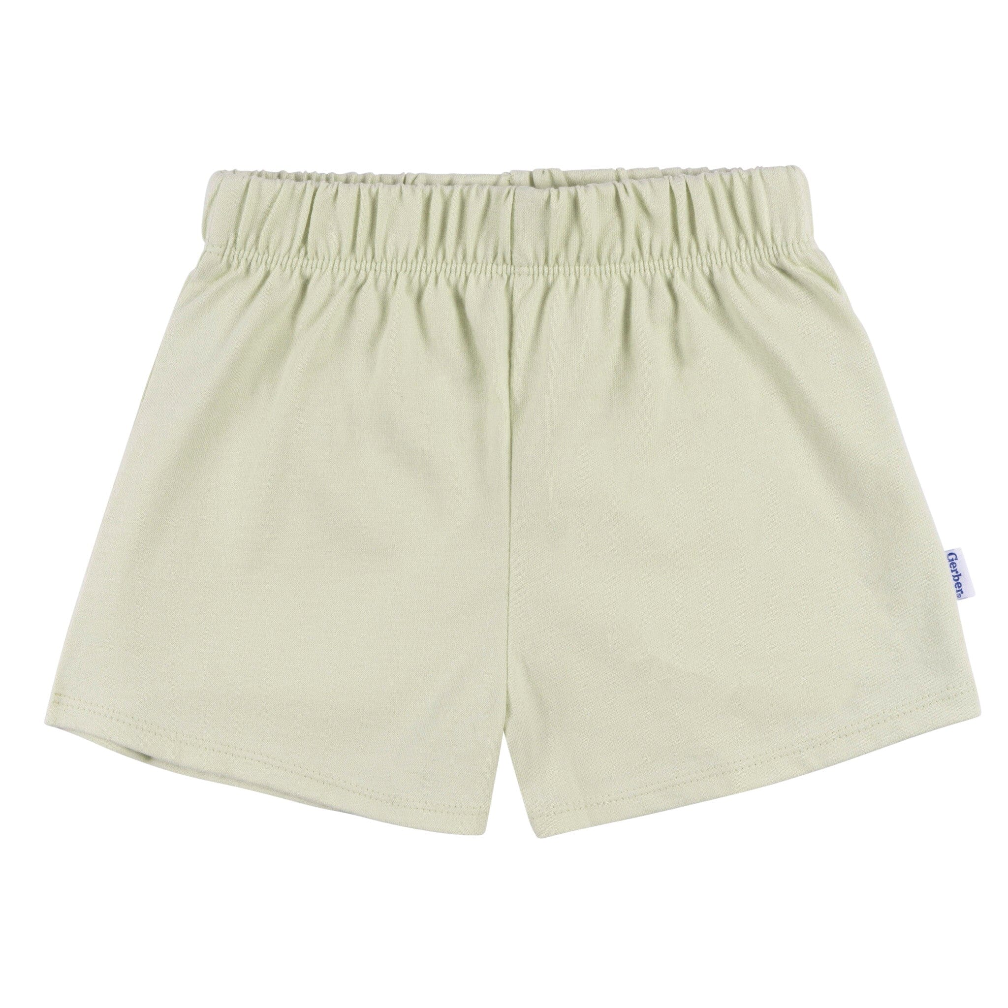 3-Piece Infant & Toddler Girls Yellow Lemons Shirt and Shorts Set