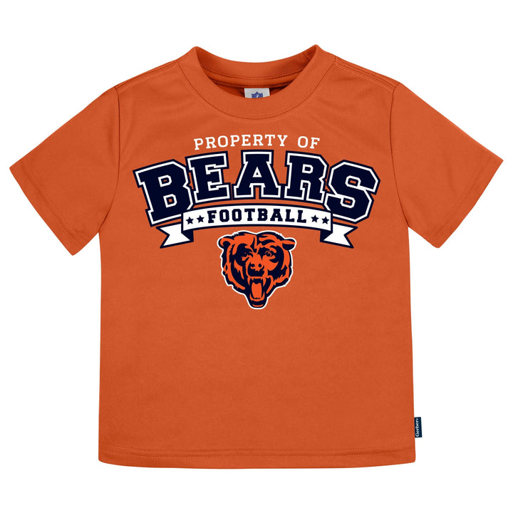 3-Piece Infant Toddler Neutral Chicago Bears T-Shirts – Gerber