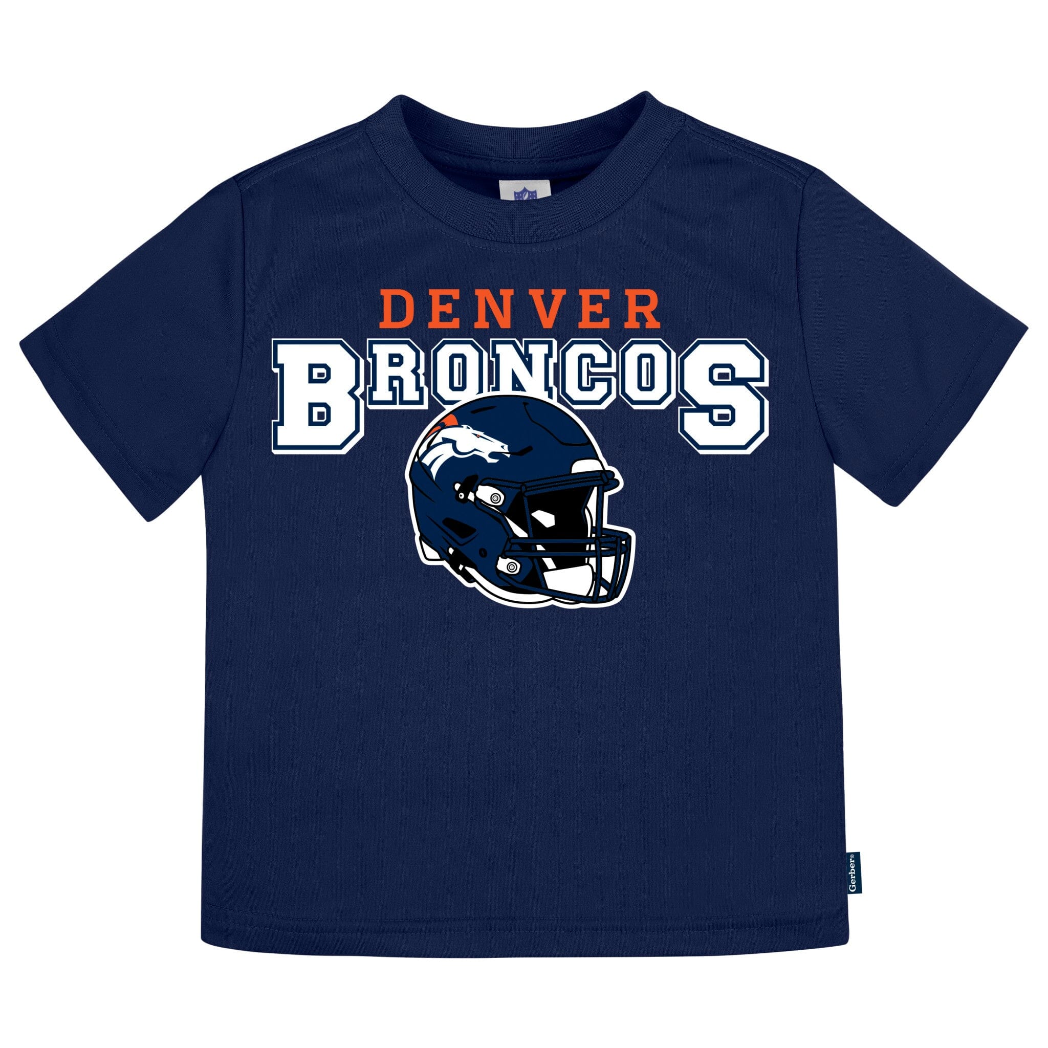 3-Piece Infant & Toddler Neutral Denver Broncos T-Shirts Tops NFL 