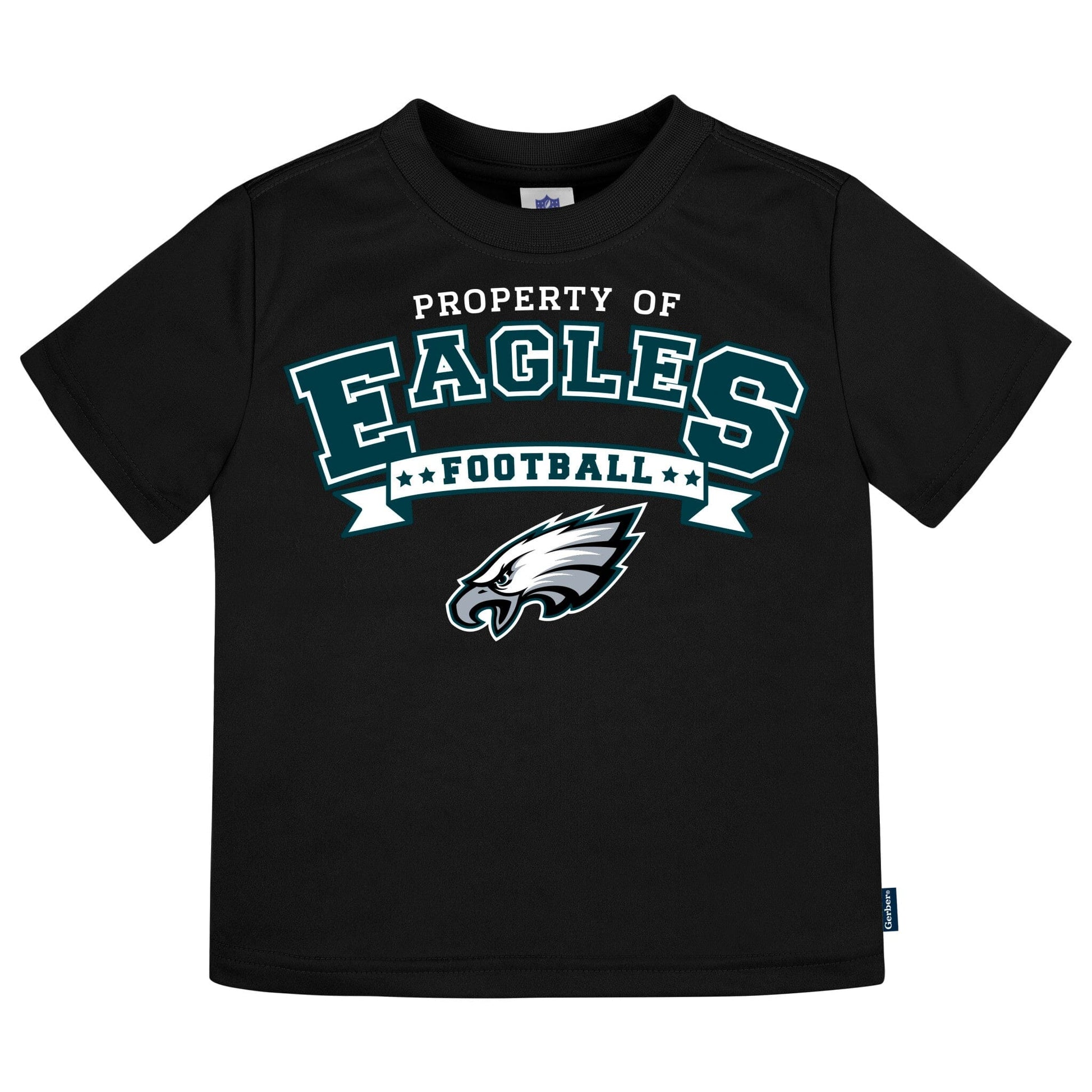 3-Piece Infant & Toddler Neutral Philidelphia Eagles T-Shirts Tops NFL 