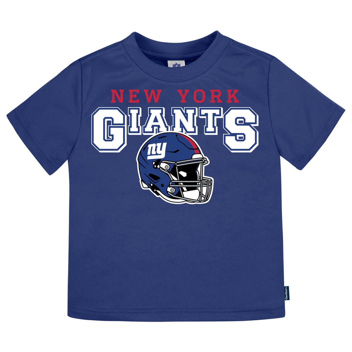 3-Piece Infant & Toddler Neutral New York Giants T-Shirts Tops NFL 
